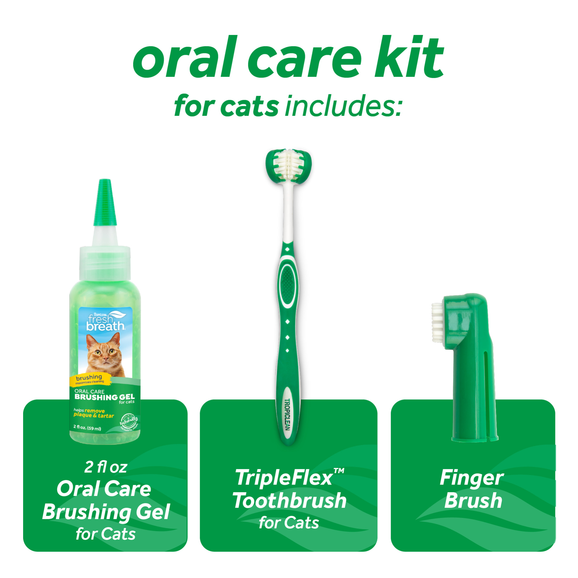 Oral Care Kit for Cats