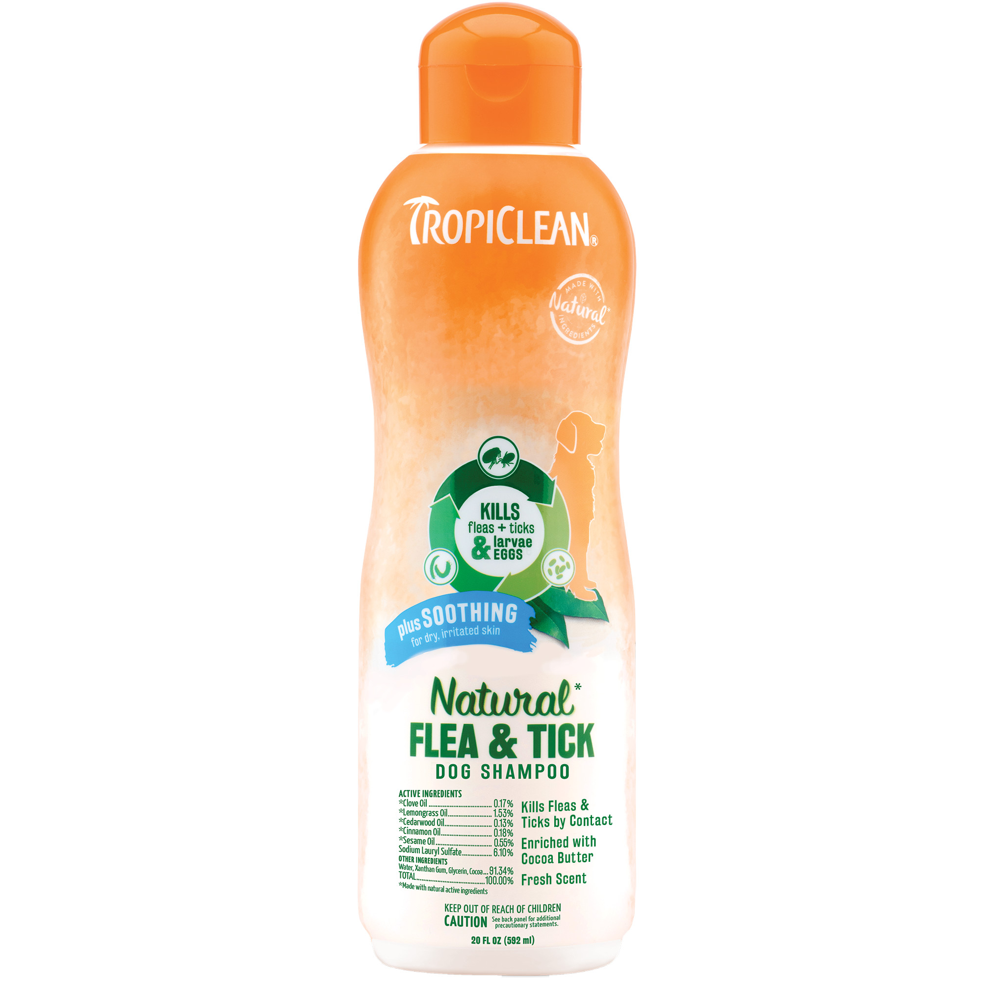 Flea & Tick Soothing Shampoo for Dogs