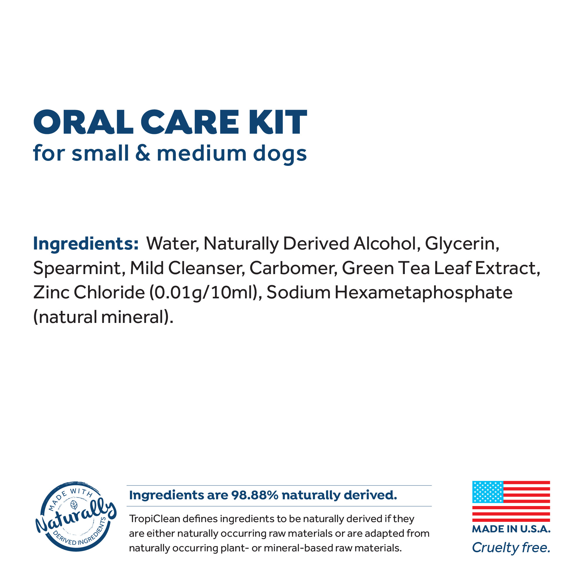 Vet Strength Oral Care Kit for Small & Medium Dogs