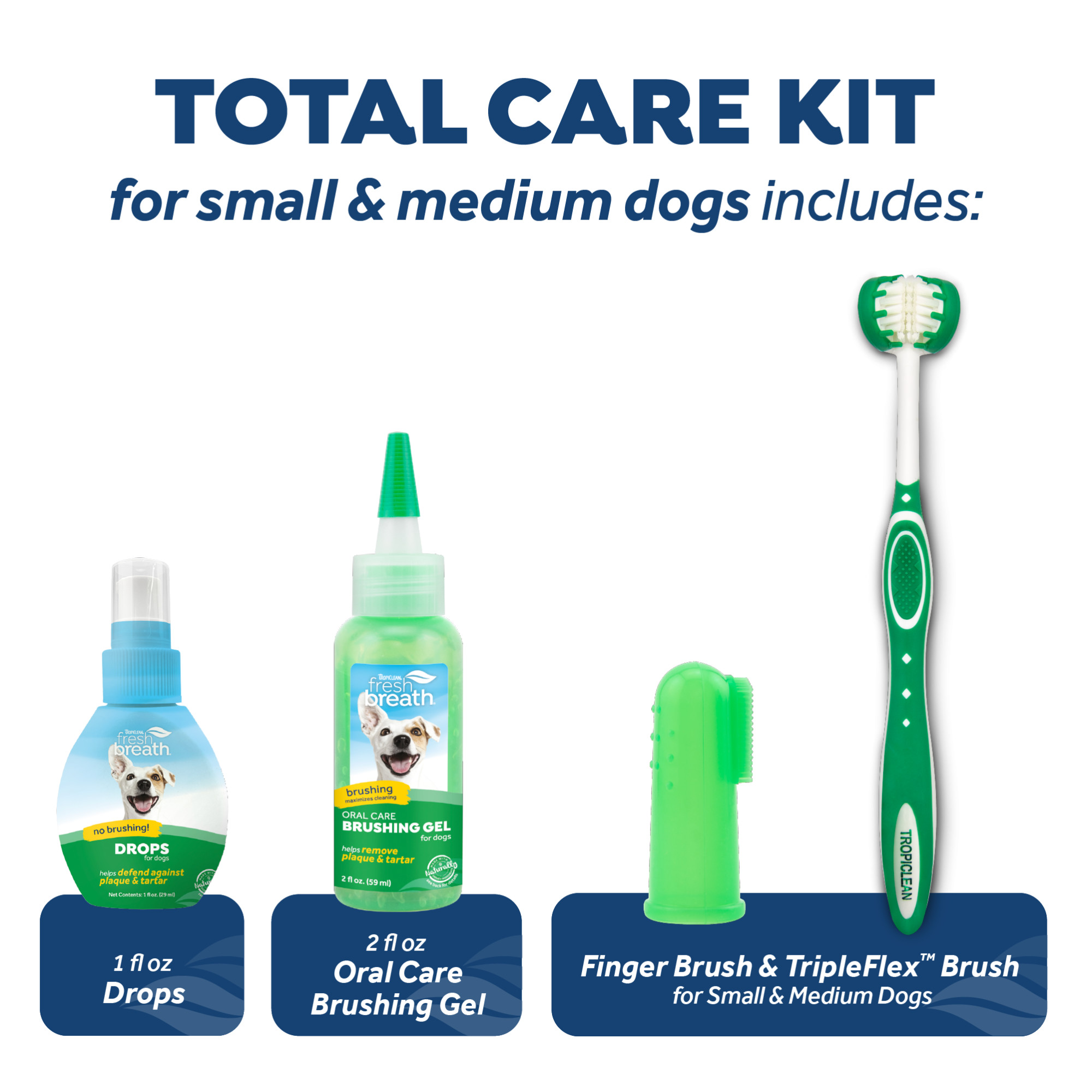 Total Care Kit for Small/Medium Dogs