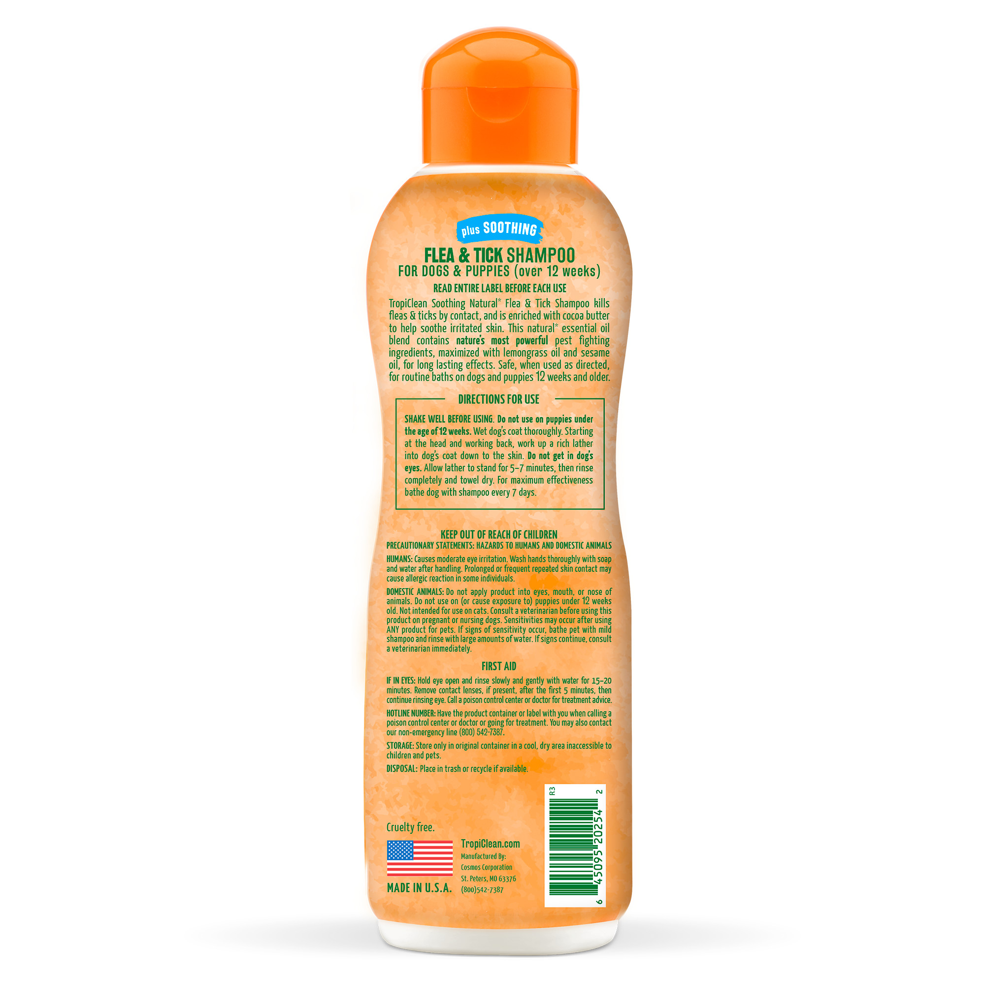 Flea & Tick Soothing Shampoo for Dogs