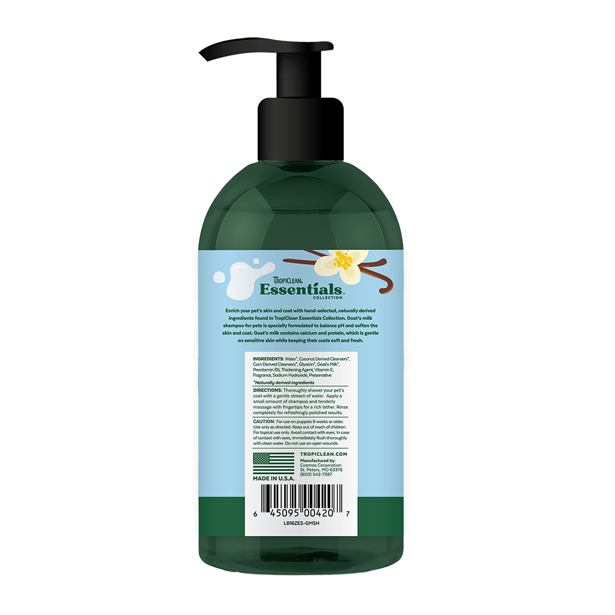 Goat’s Milk Hypoallergenic Shampoo for Dogs, Puppies and Cats