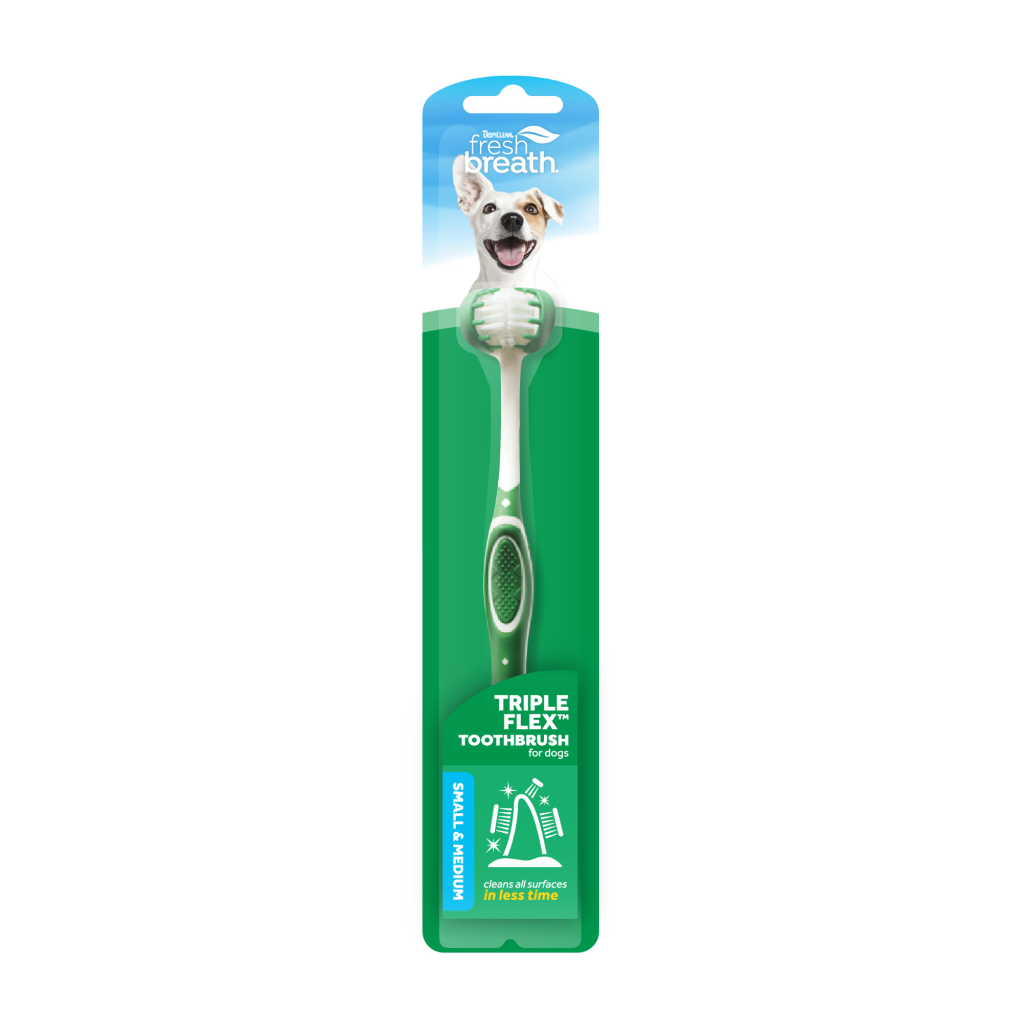 Tripleflex Toothbrush for Small/Medium Dogs