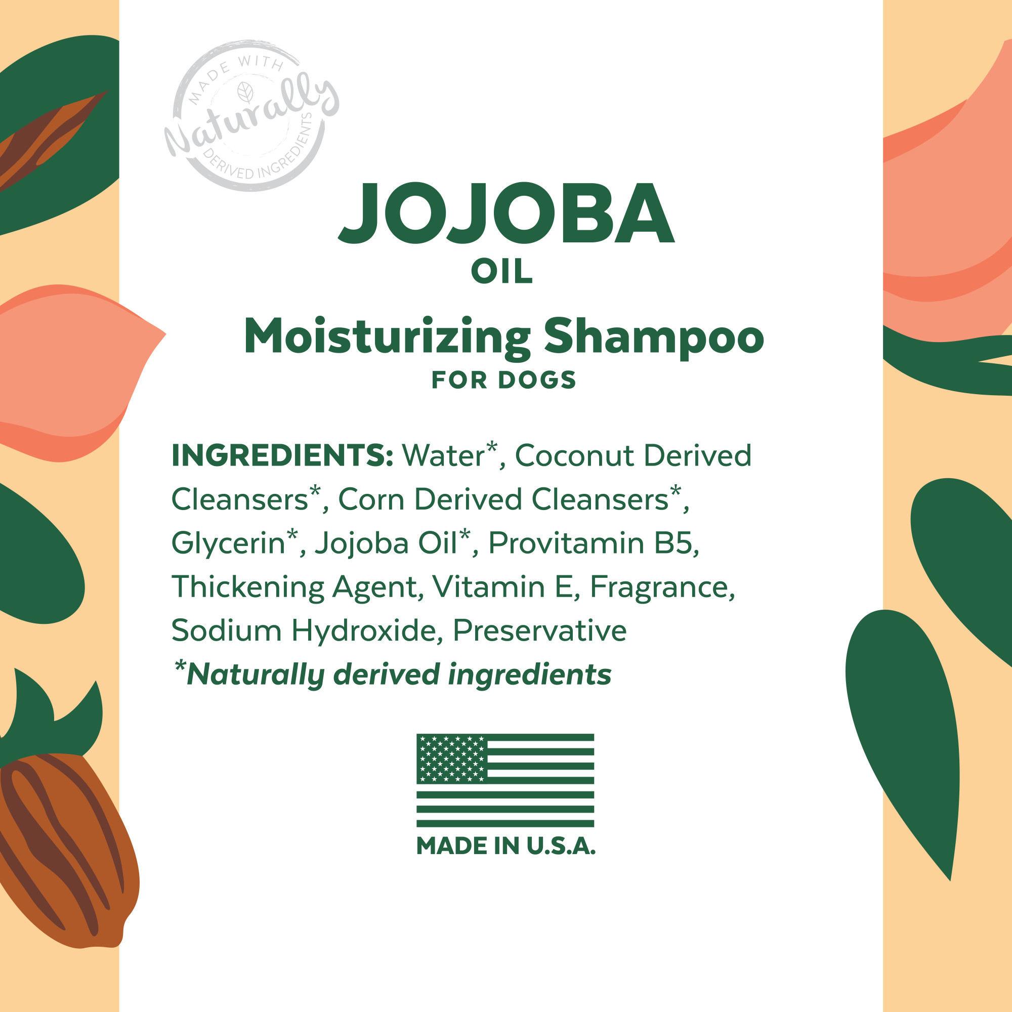 Jojoba Oil Control Shampoo for Dogs
