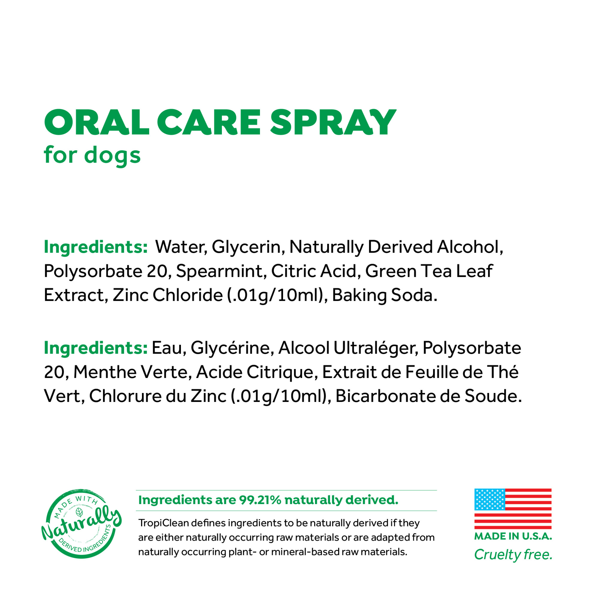 Oral Care Spray for Dogs