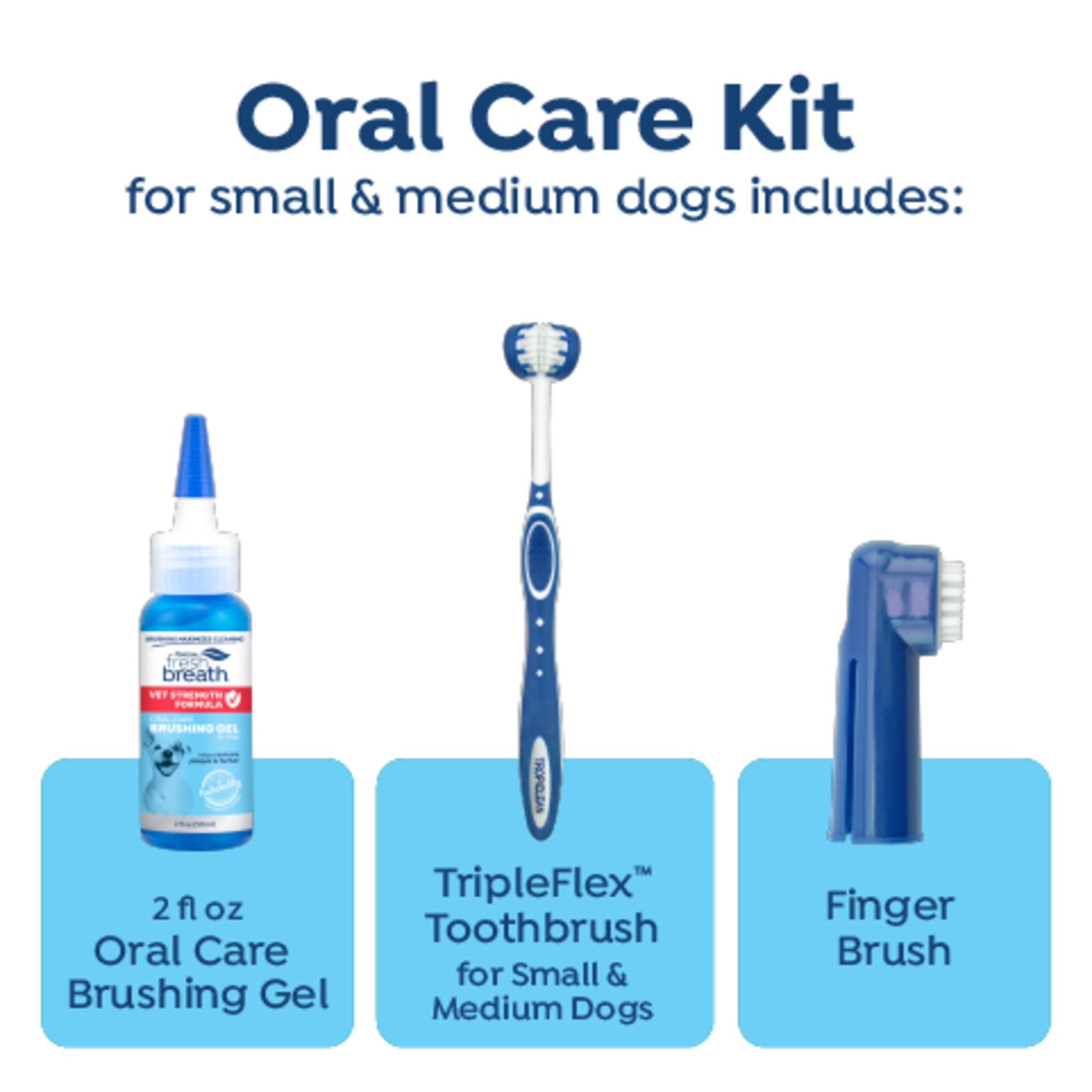 Vet Strength Oral Care Kit for Small & Medium Dogs
