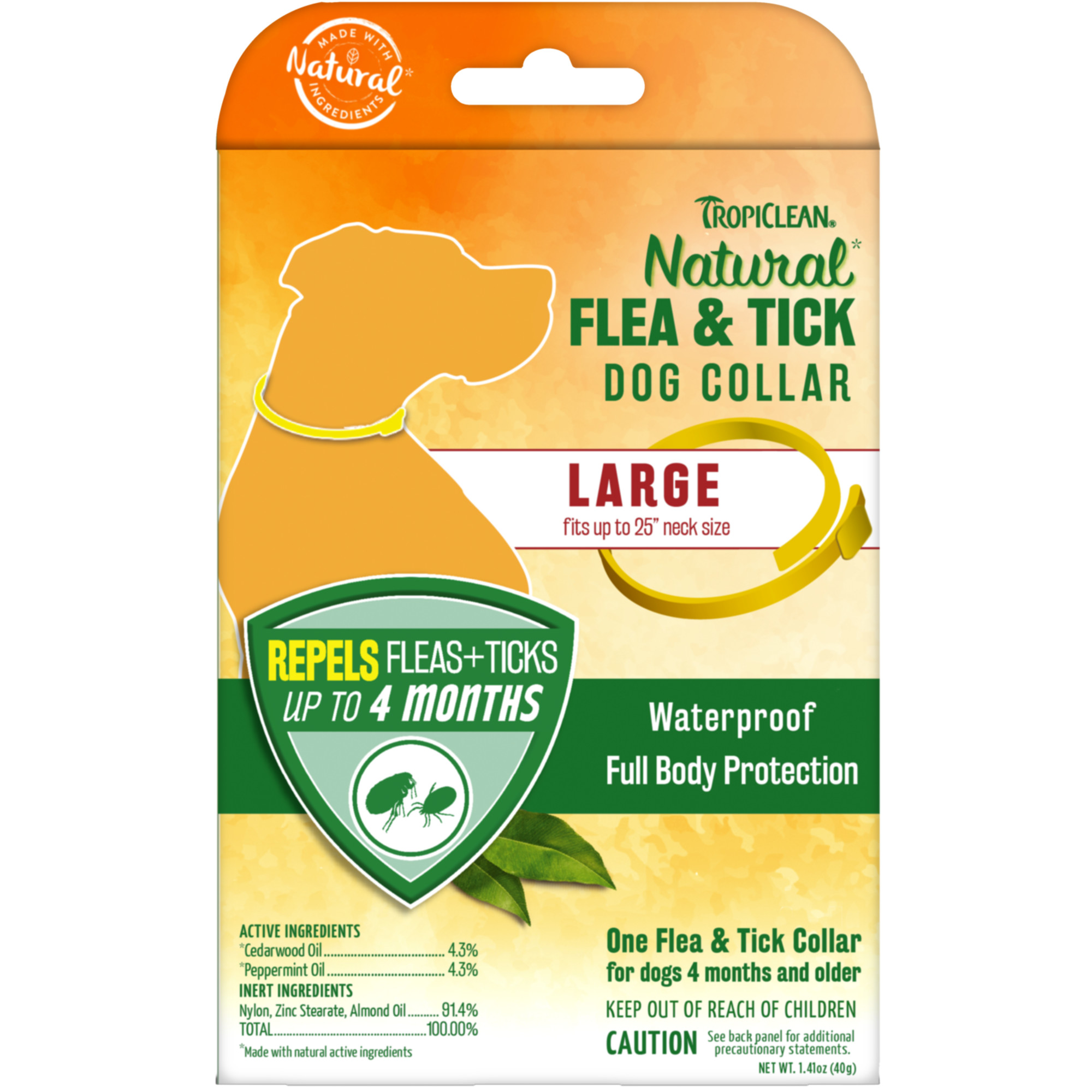 Flea & Tick Repellent Collar for Large Dogs