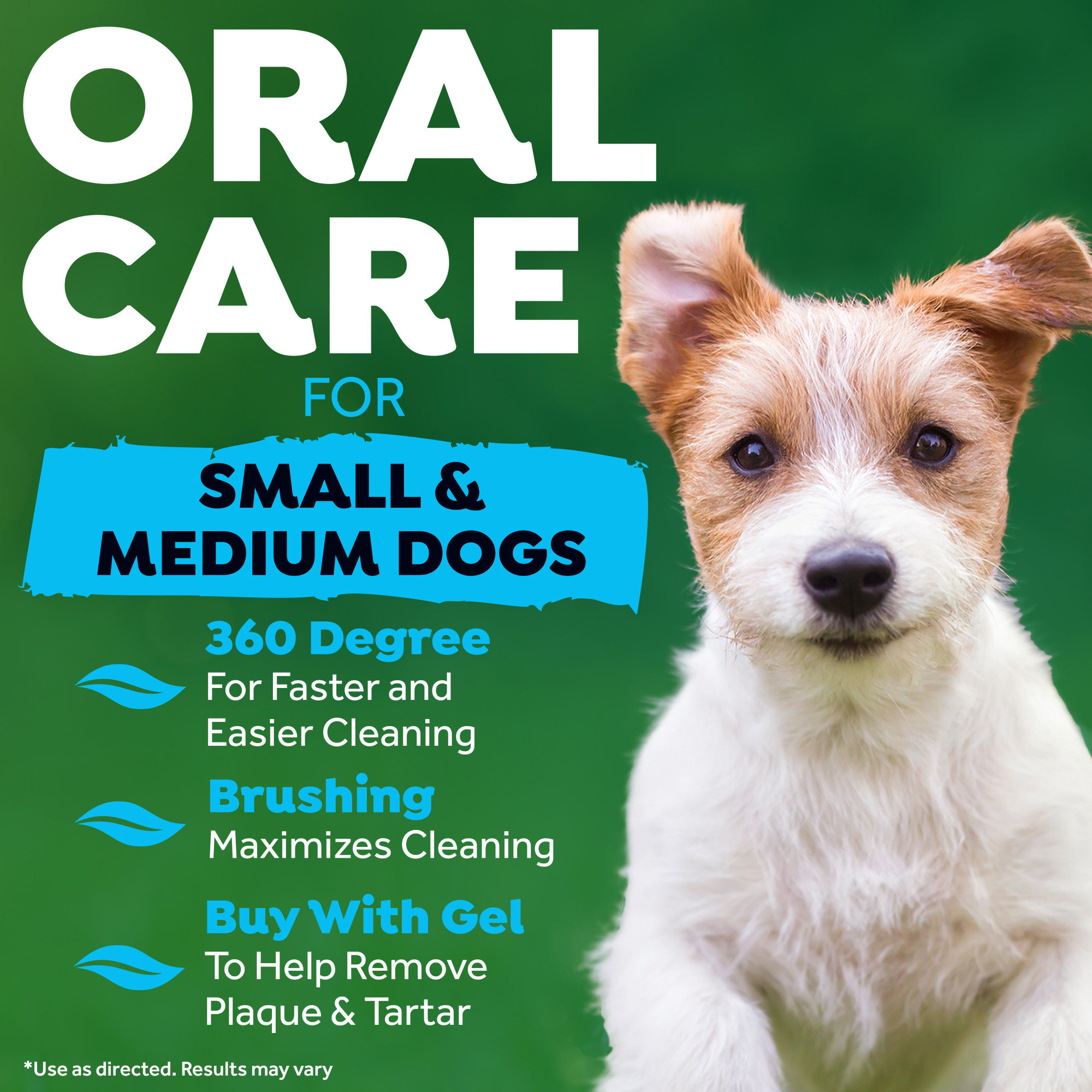 Tripleflex Toothbrush for Small/Medium Dogs