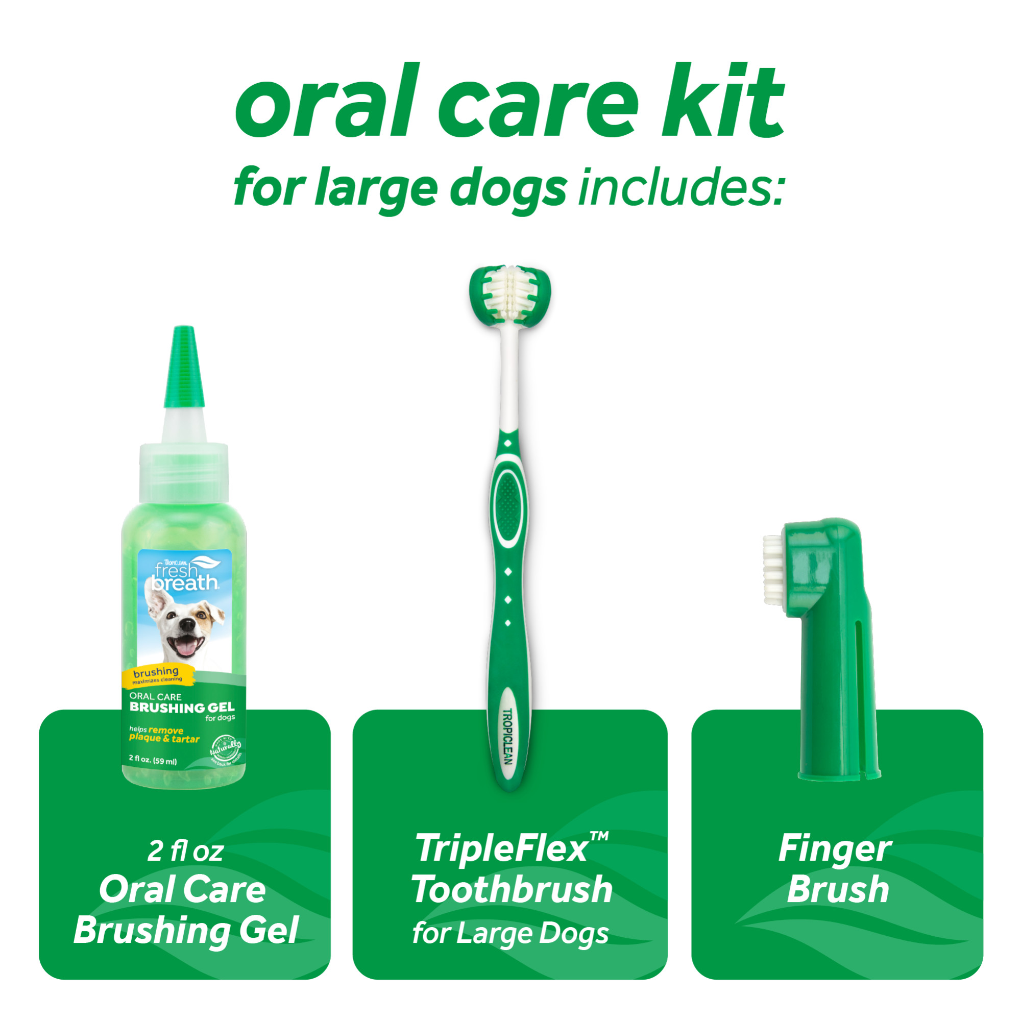 Oral Care Kit for Large Dogs