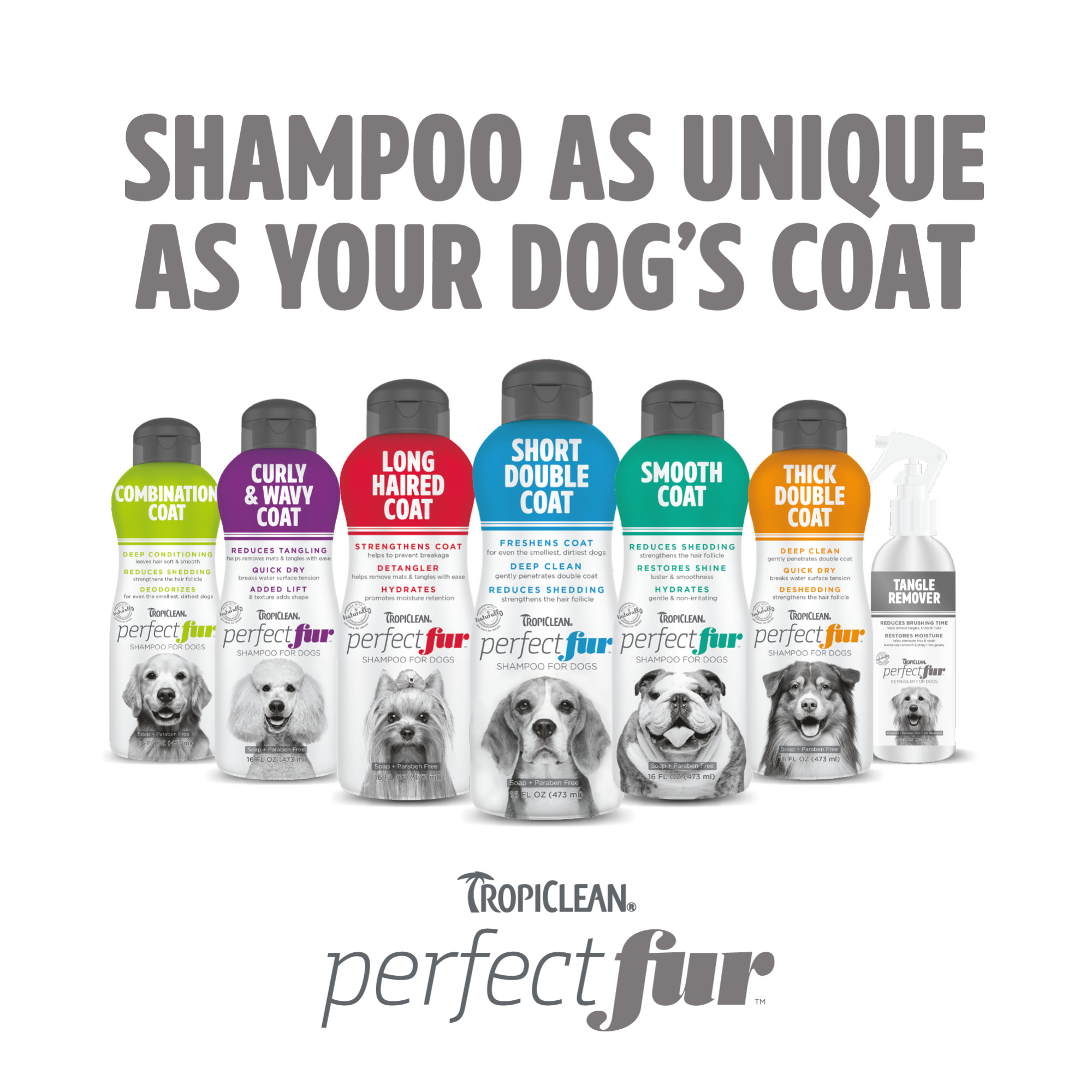 Thick Double Coat Shampoo for Dogs