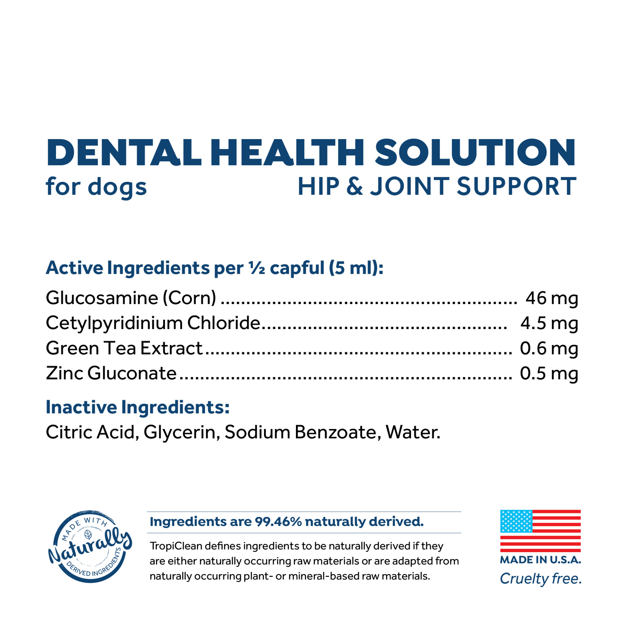 Dental Health Solution Plus Hip & Joint or Dogs