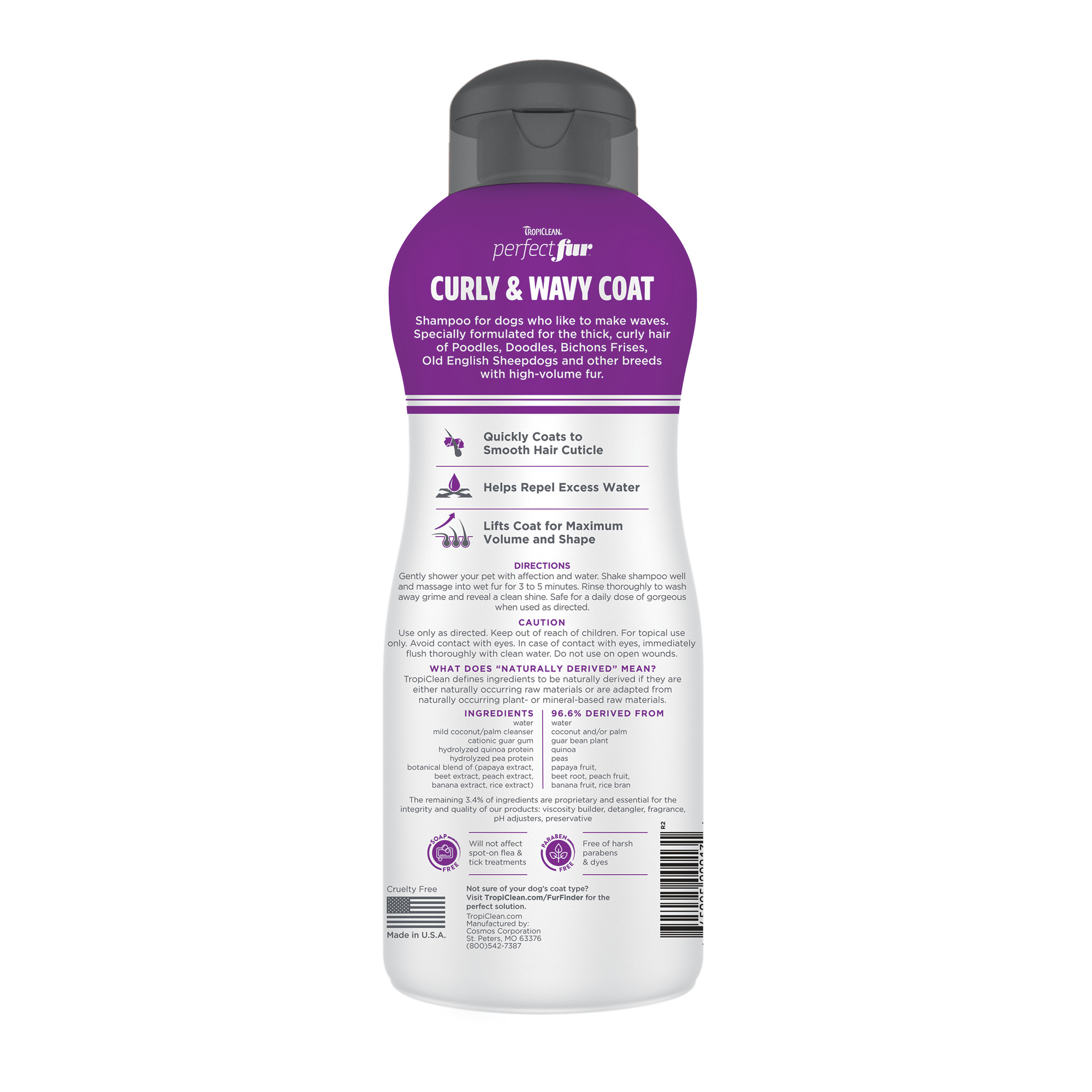 Curly & Wavy Coat Shampoo for Dogs