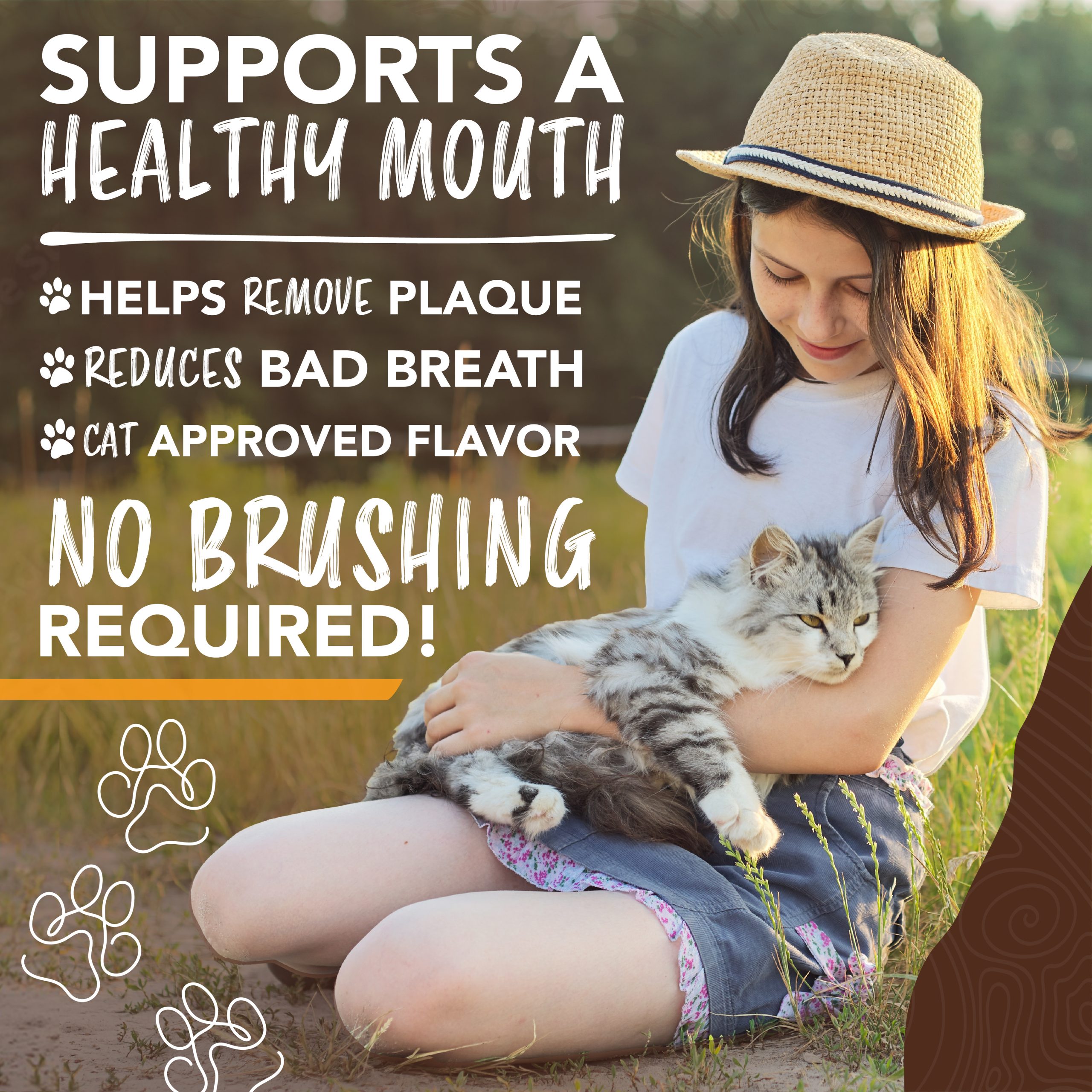 Teeth Cleaning Gel for Cats – Honey Marinated Chicken Flavor