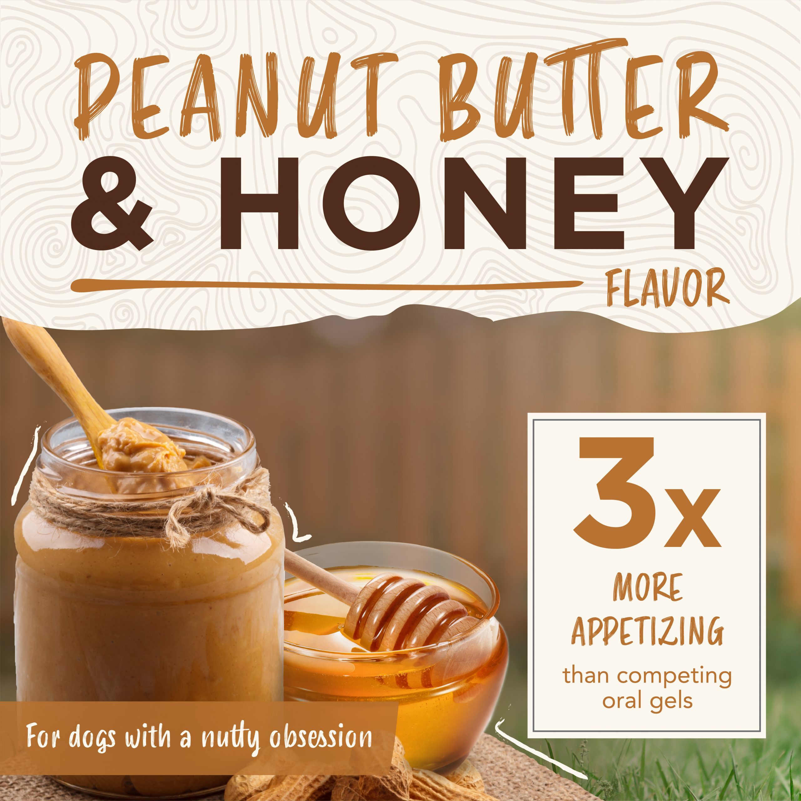 Teeth Cleaning Gel for Dogs – Peanut Butter & Honey Flavor