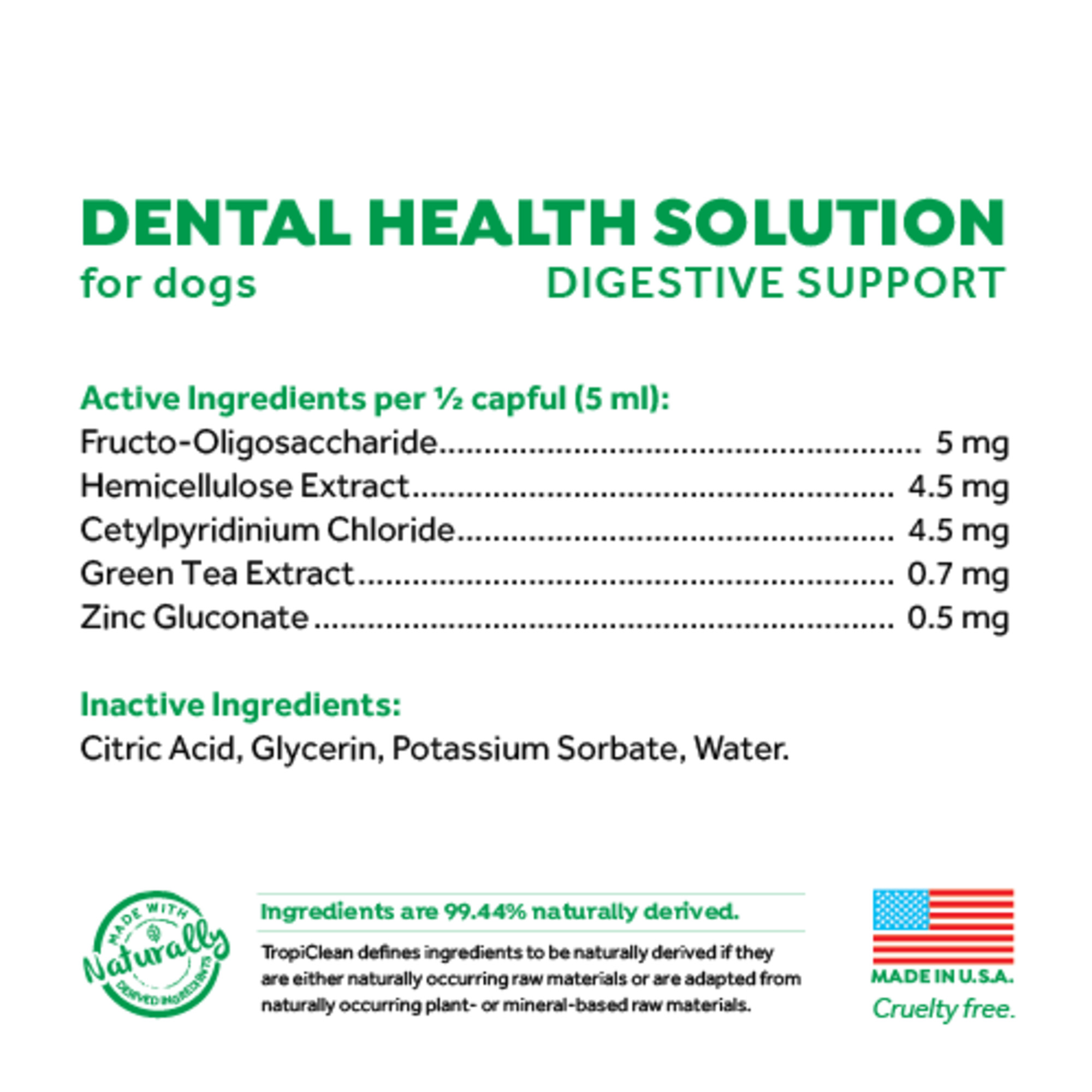 Dental Health Solution Plus Digestive Support for Dogs