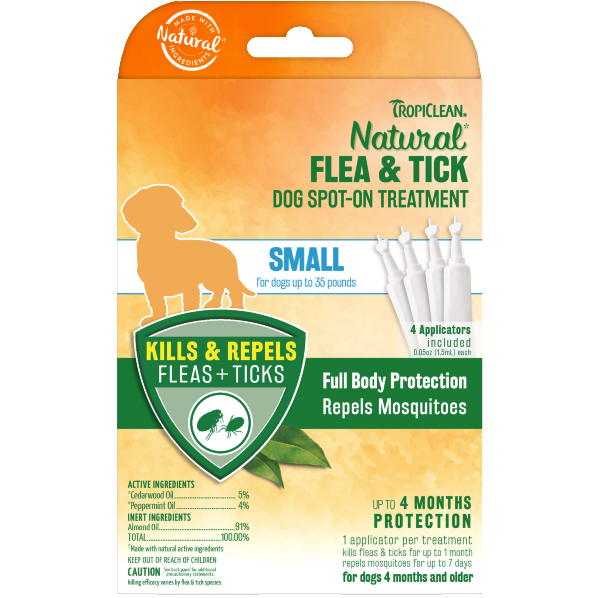 Flea & Tick Spot-On Treatment for Small Dogs