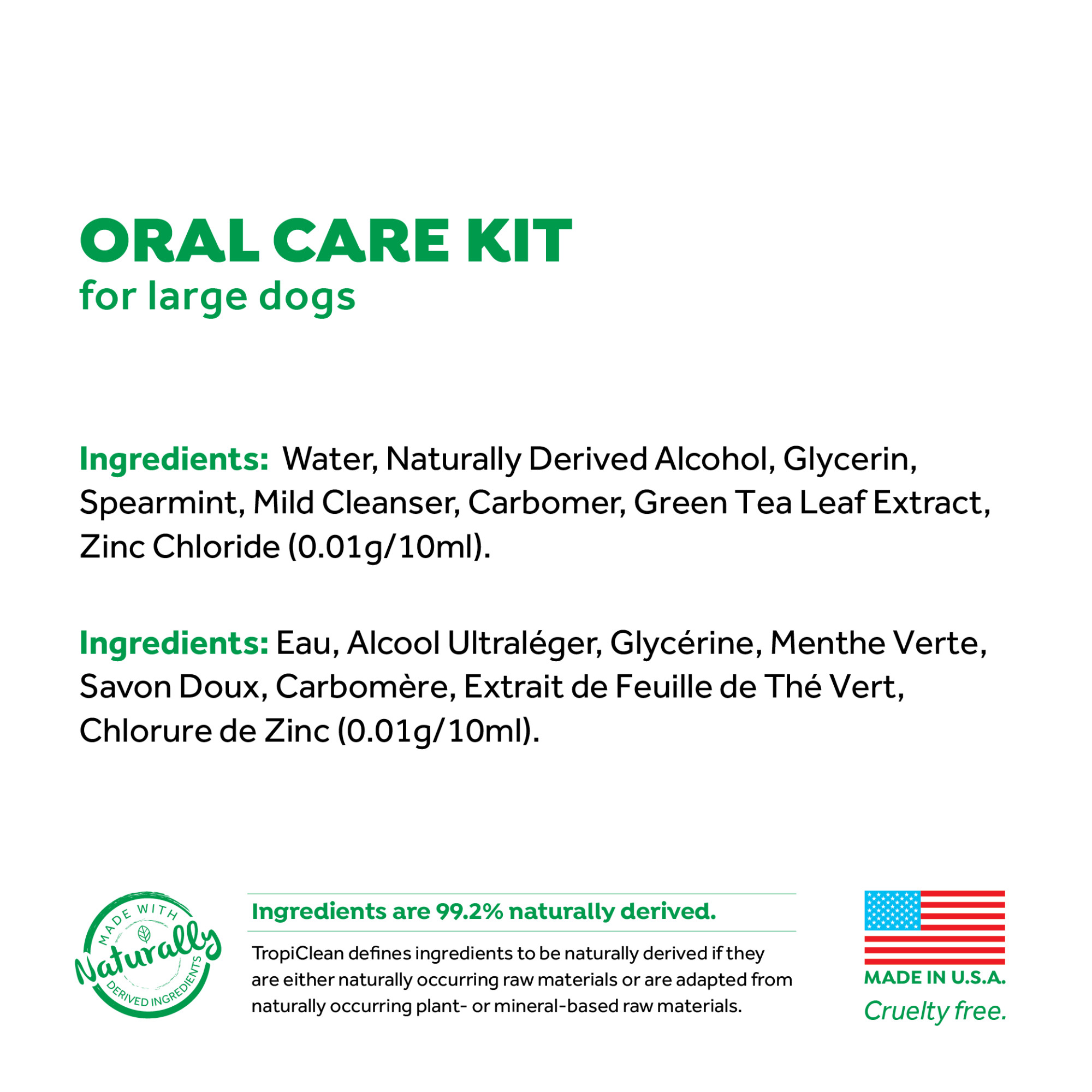 Oral Care Kit for Large Dogs