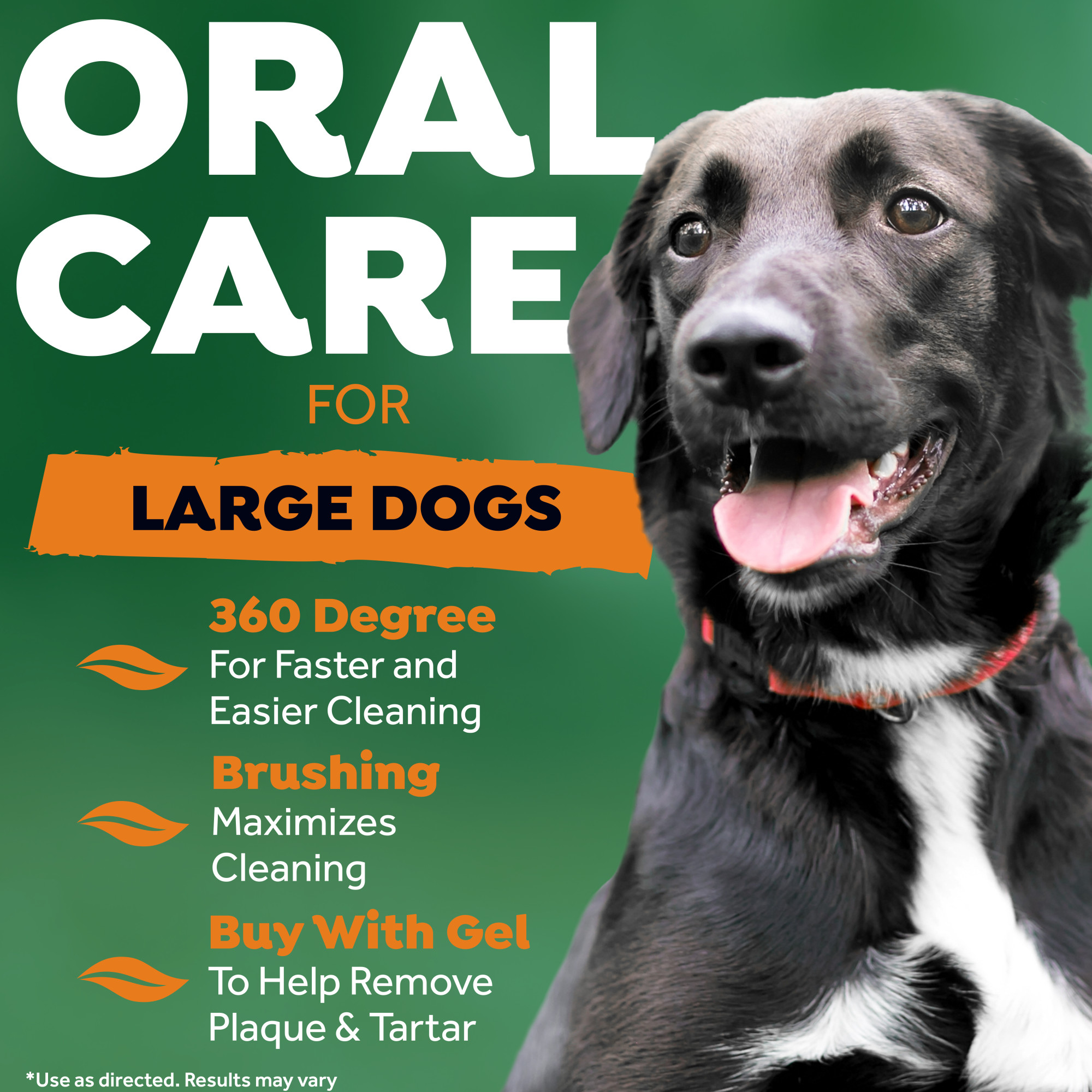 Tripleflex Toothbrush for Large Dogs