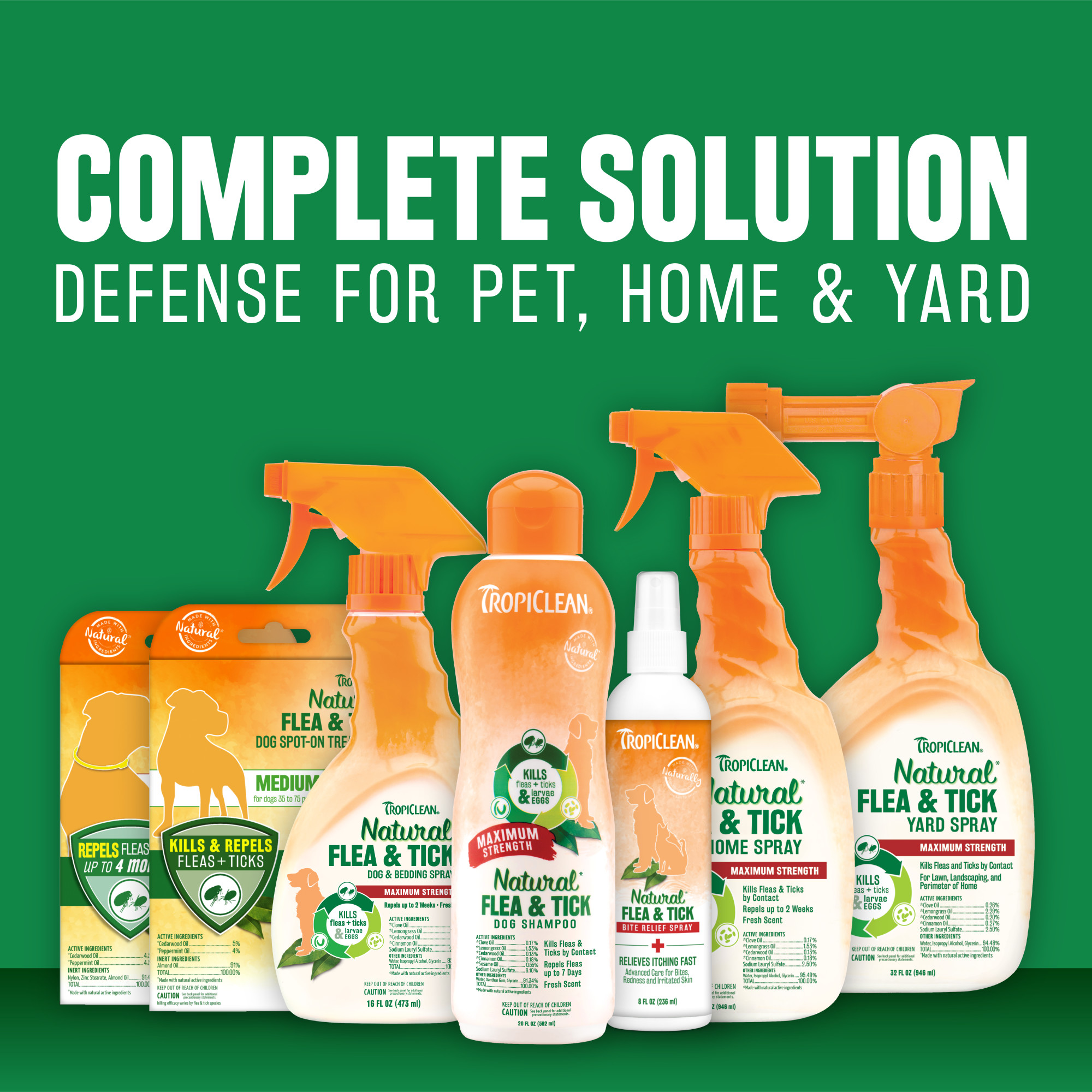 Flea & Tick Maximum Strength Shampoo for Dogs