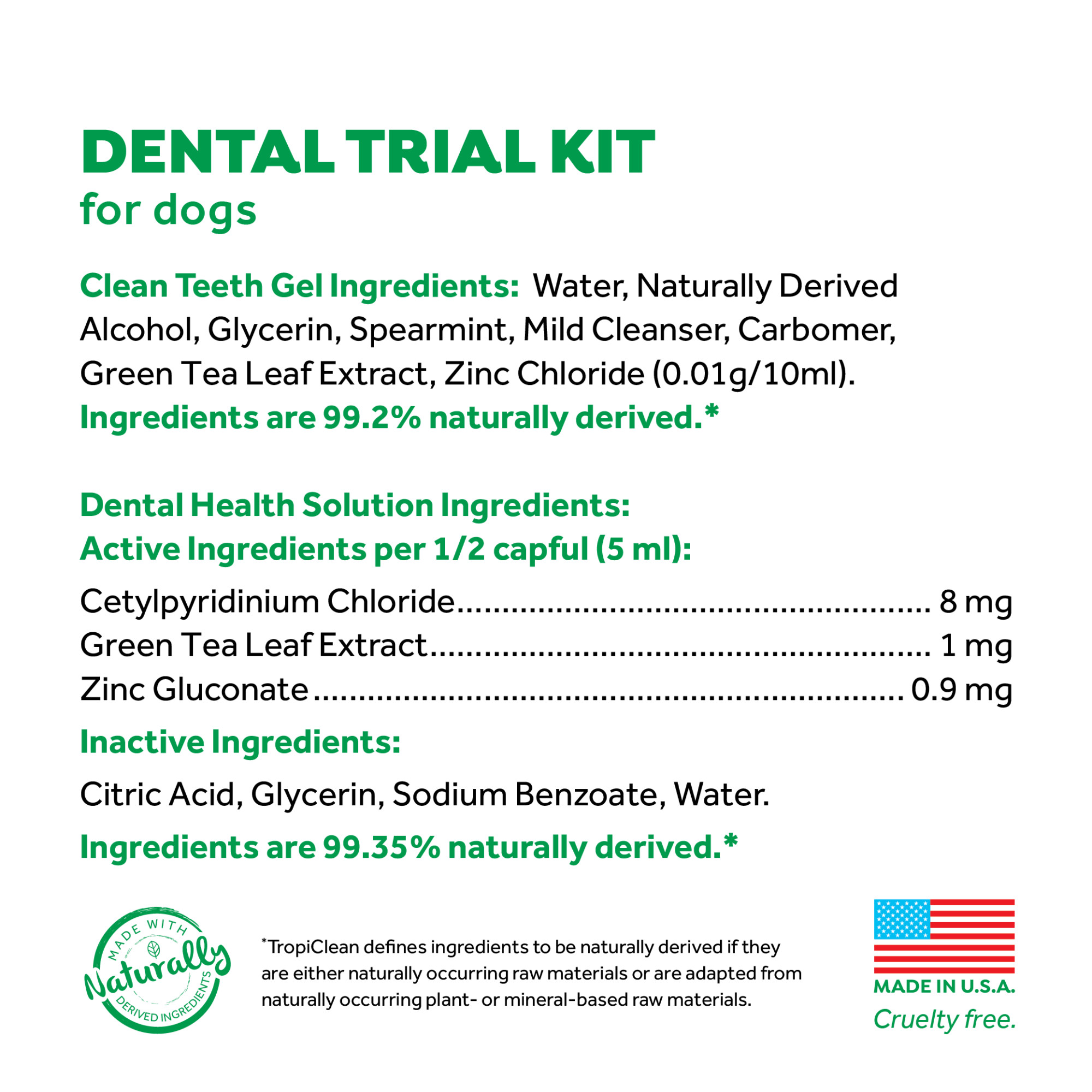 Dental Trial Kit for Dogs