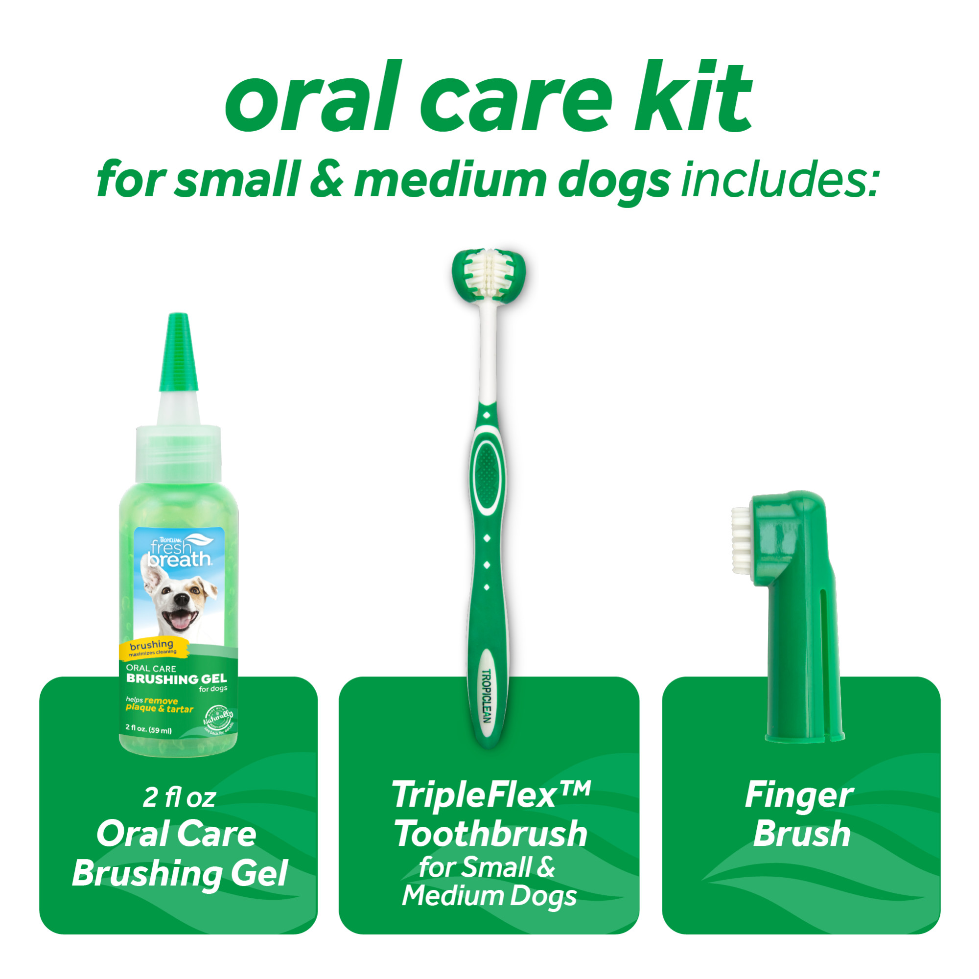 Oral Care Kit for Small/Medium Dogs