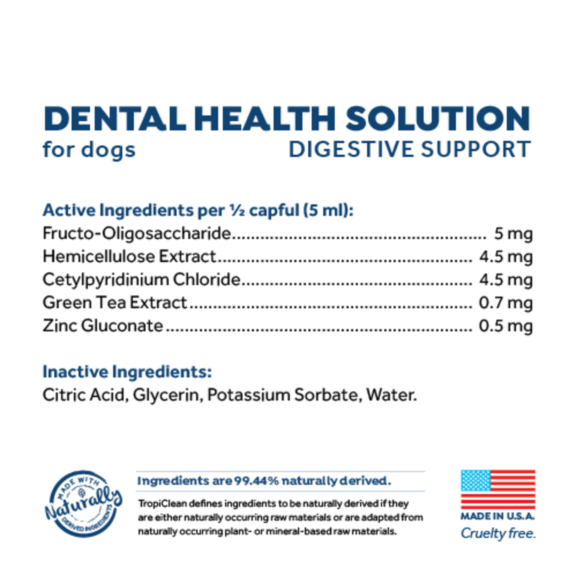 Dental Health Solution Plus Digestive Support for Dogs