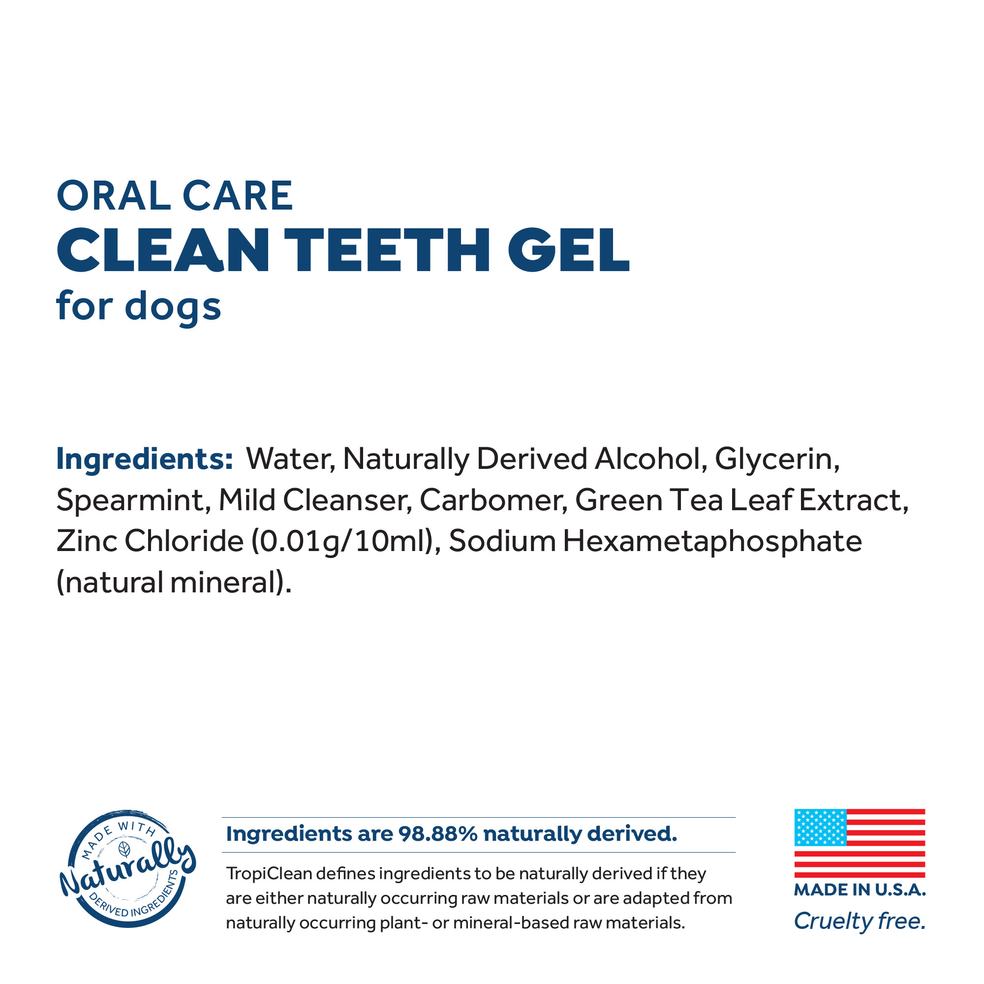 Vet Strength Oral Care Clean Teeth Gel for Dogs