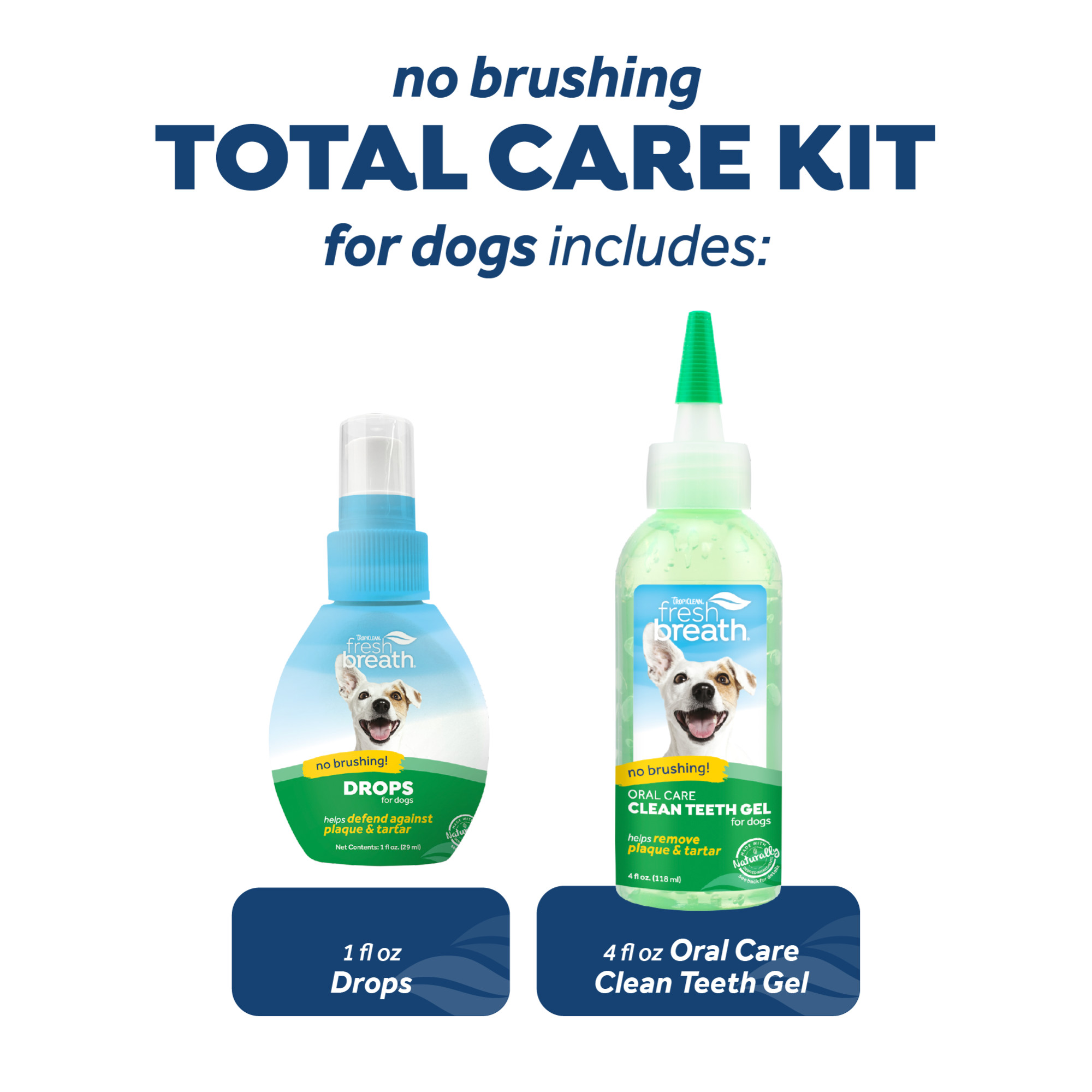 No-Brushing Total Care Kit for Dogs
