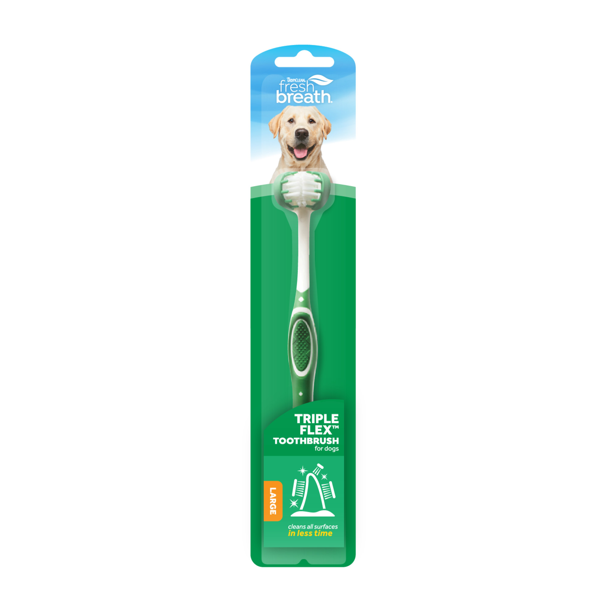 Tripleflex Toothbrush for Large Dogs