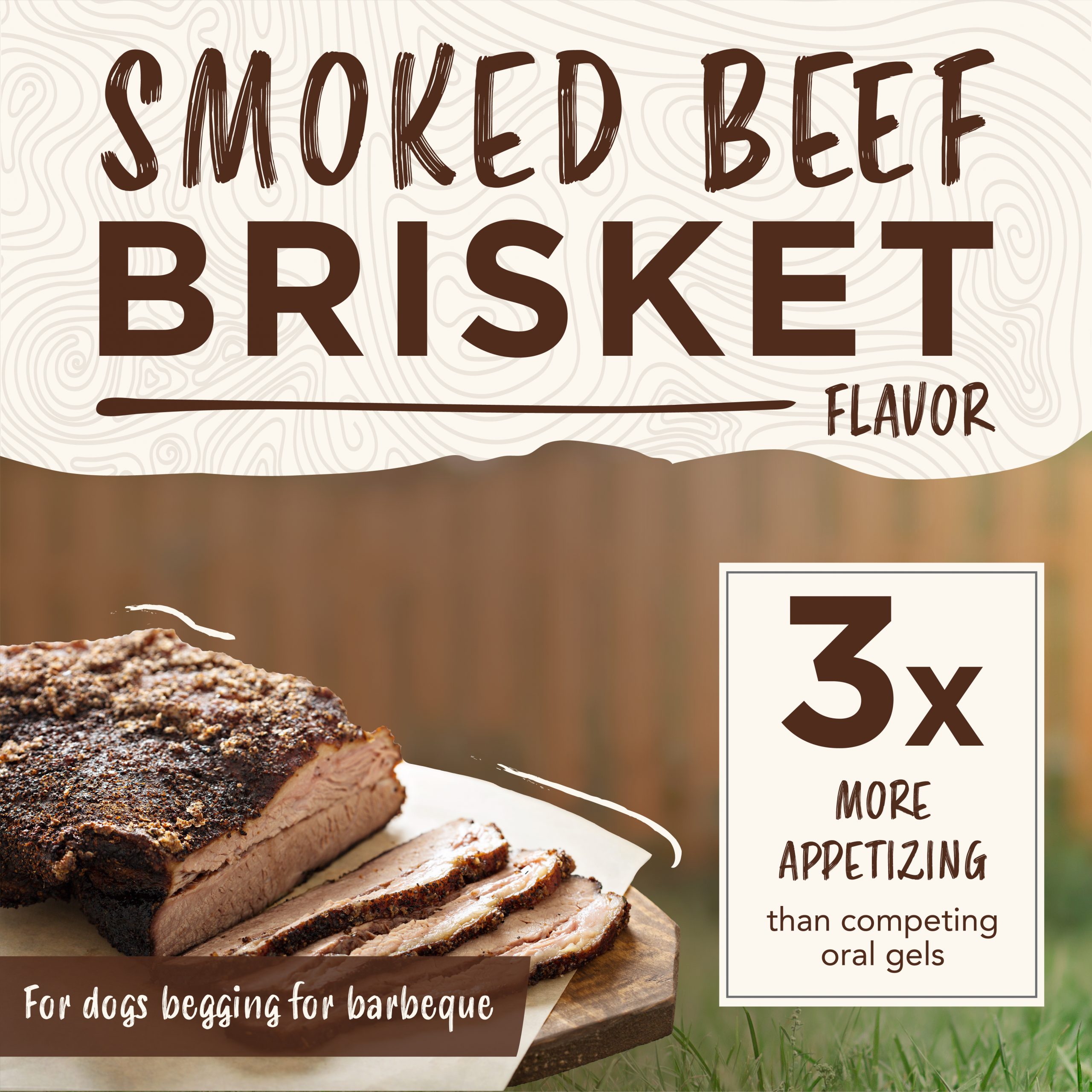 Teeth Cleaning Gel for Dogs – Smoked Beef Brisket flavor