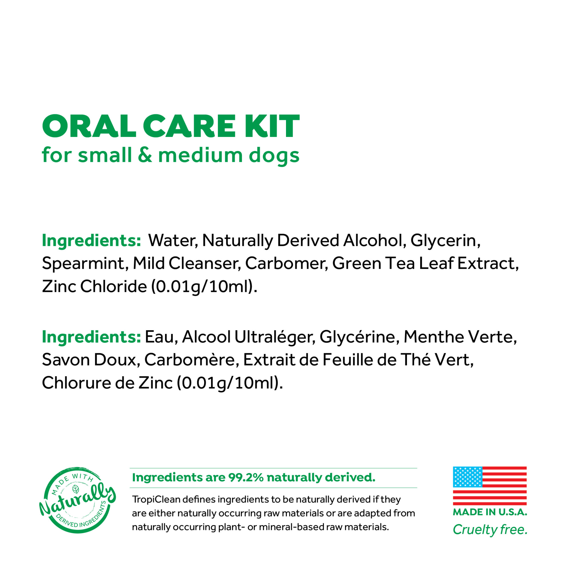 Oral Care Kit for Small/Medium Dogs