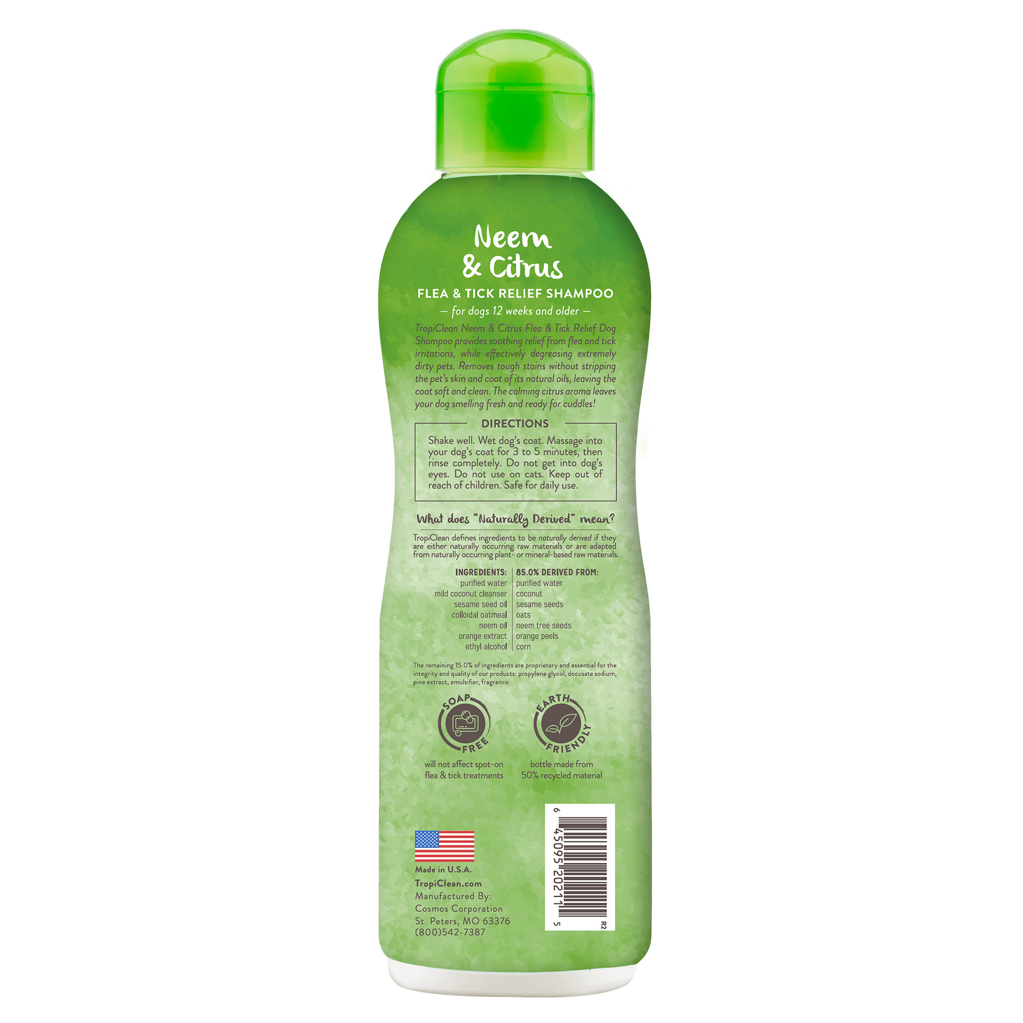 Neem & Citrus Flea & Tick Relief Shampoo for Dogs