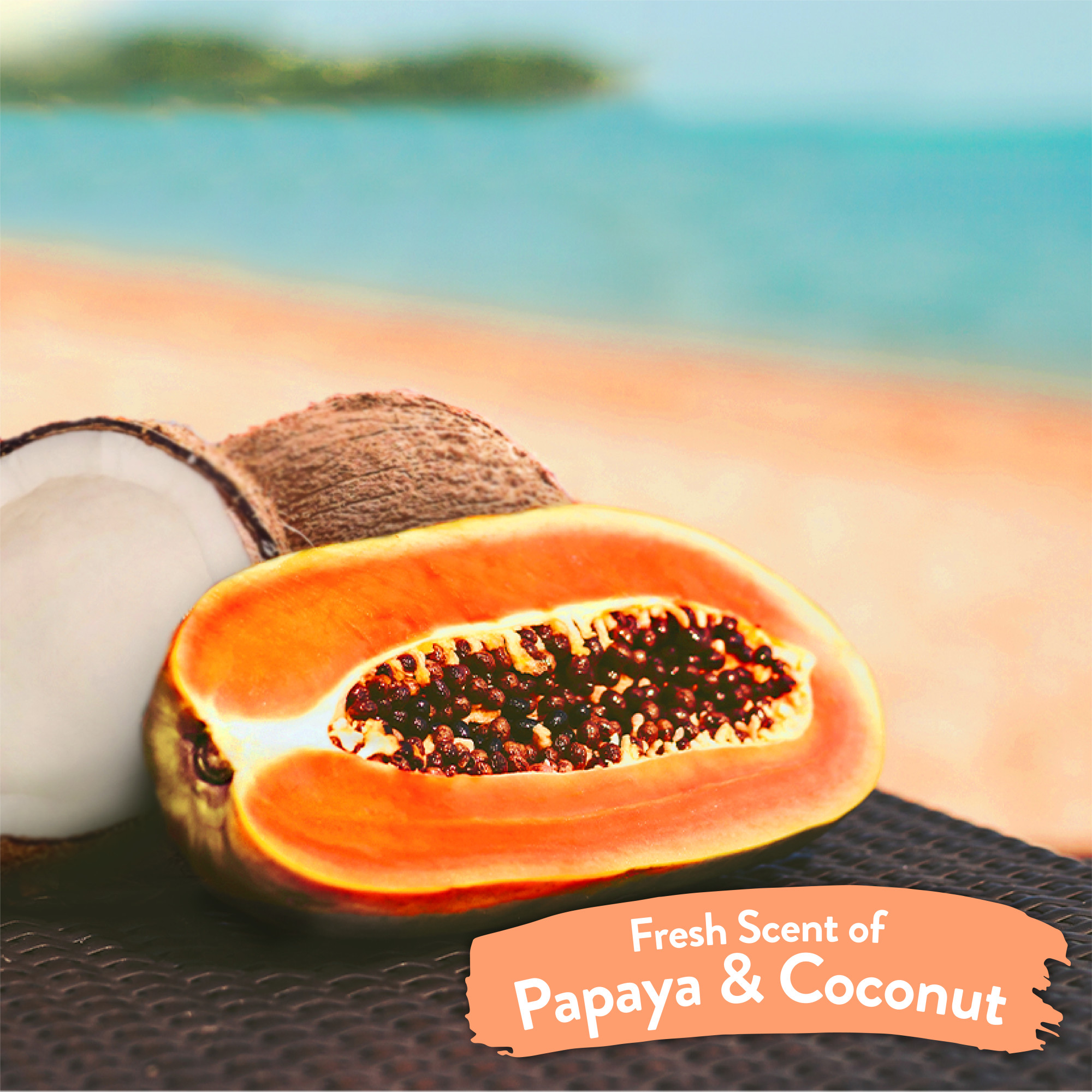 Papaya & Coconut Luxury 2-in-1 Pet Wipes