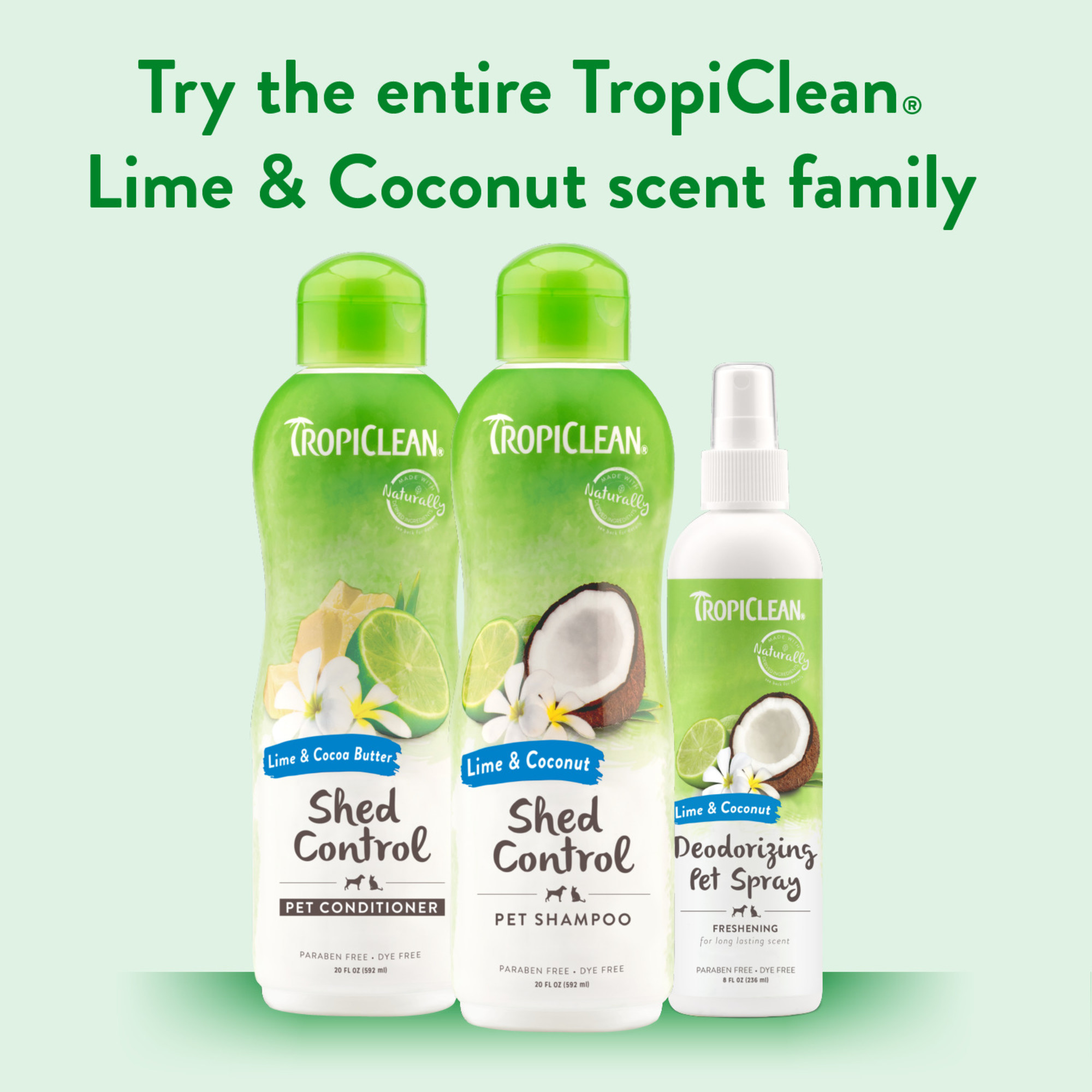 Lime & Coconut Deodorizing Pet Spray