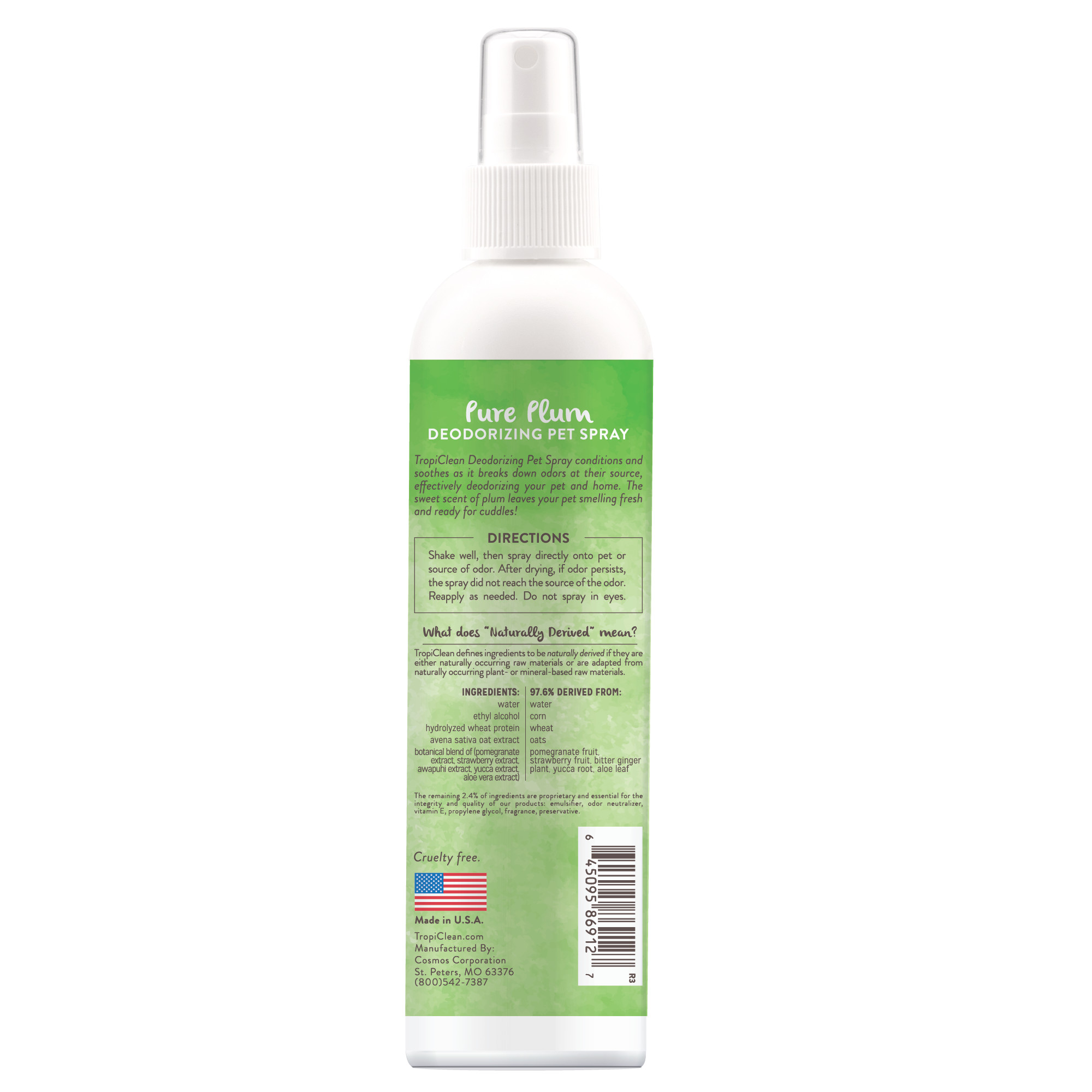 Pure Plum Deodorizing Pet Spray