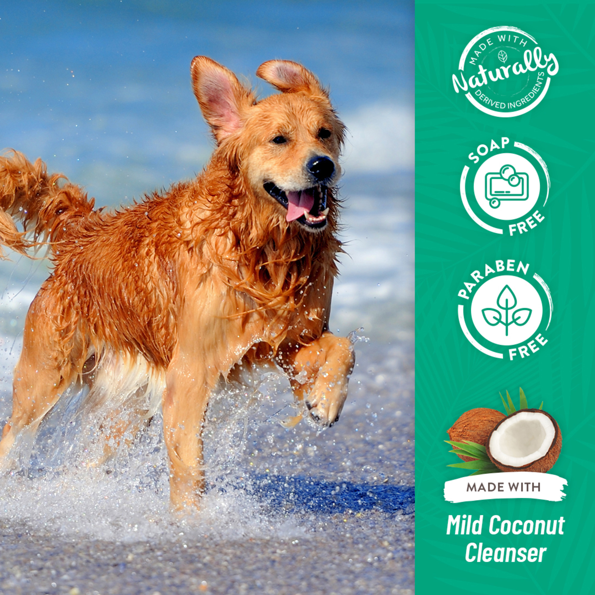 Gentle Coconut Hypoallergenic Shampoo for Puppies & Kittens