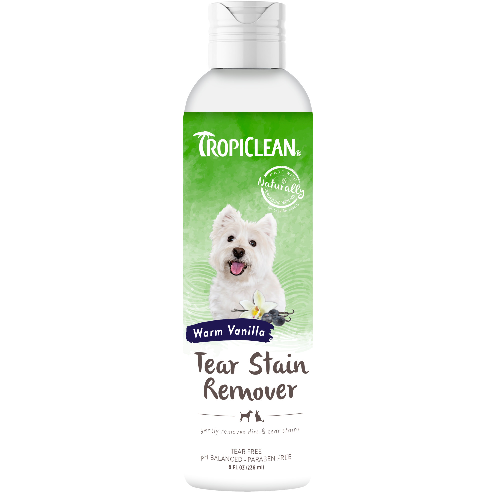 Warm Vanilla Tear Stain Remover for Pets - Tropiclean