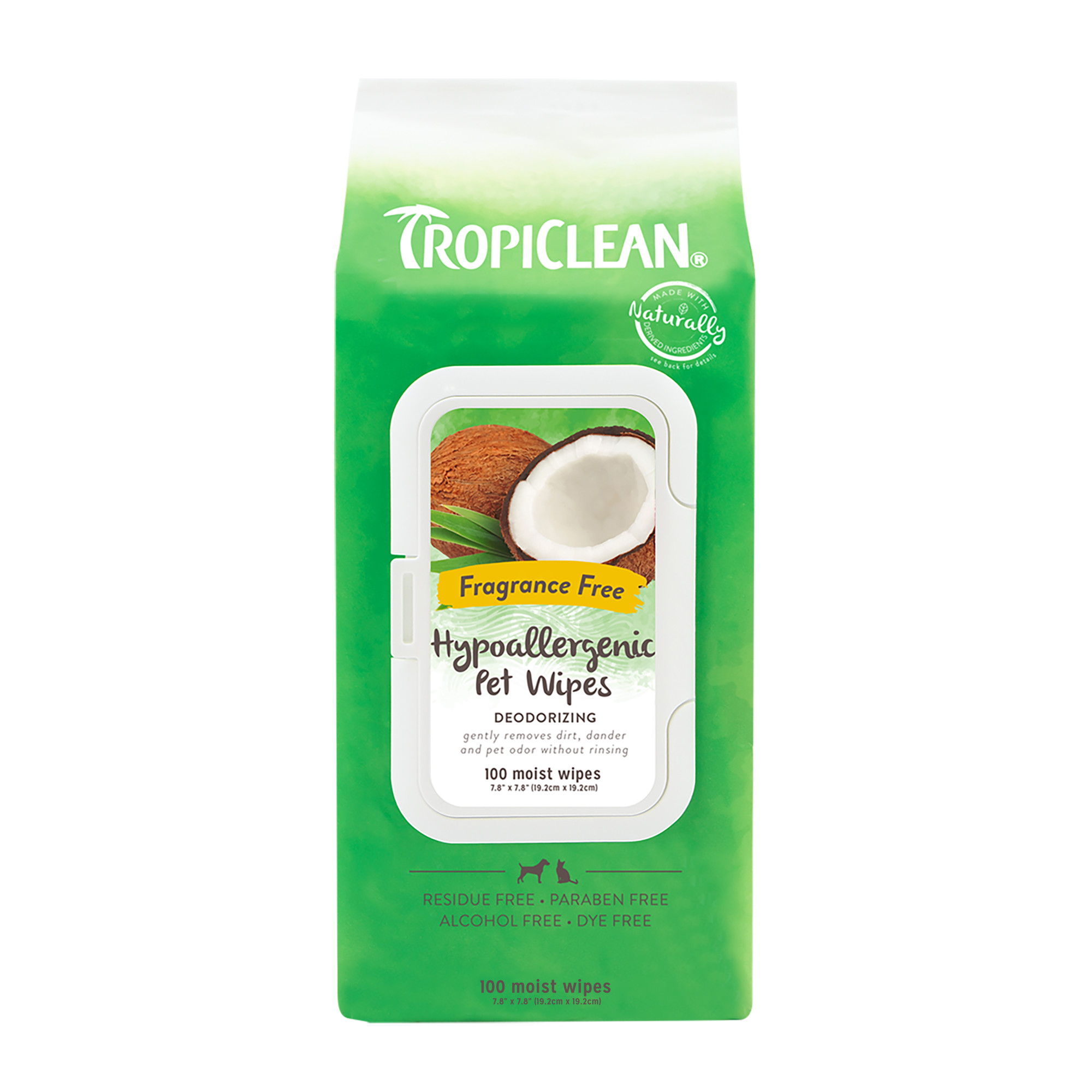 Gentle Coconut Hypoallergenic Pet Wipes