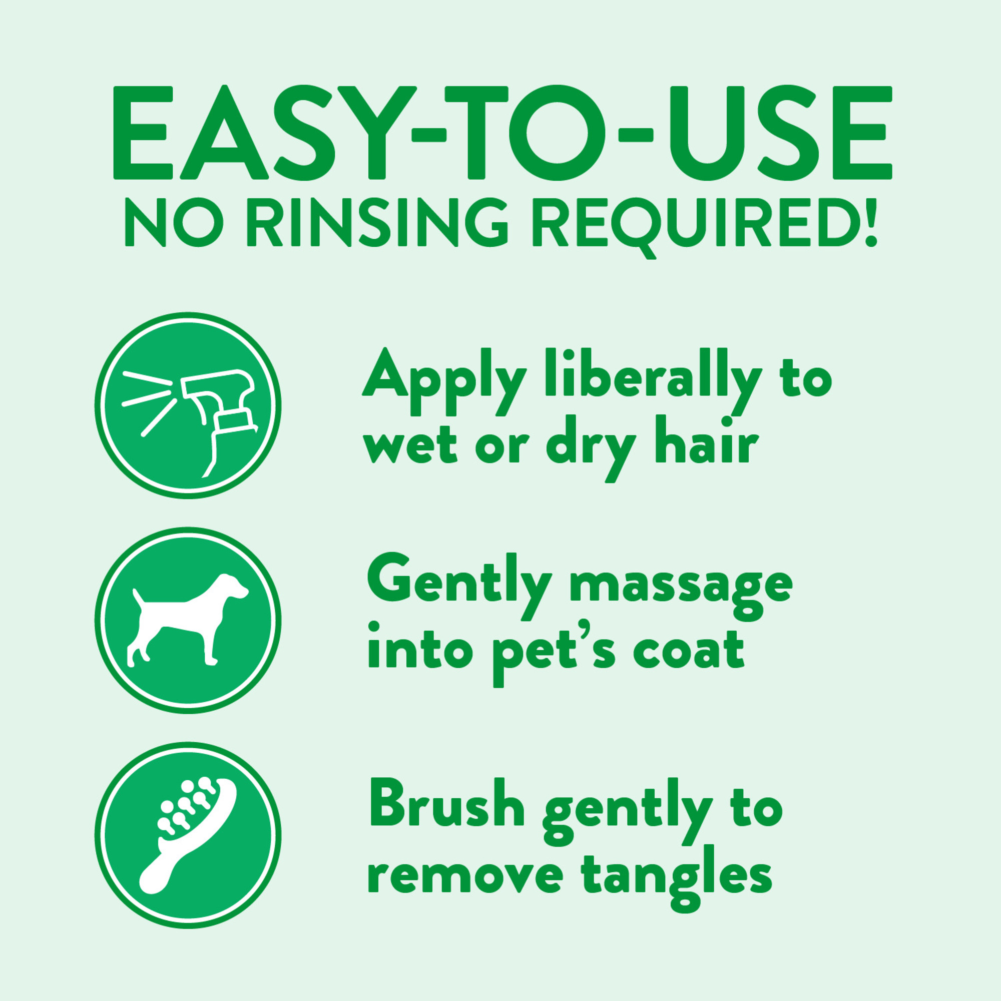 Sweet Pea Tangle Remover Spray for Pets