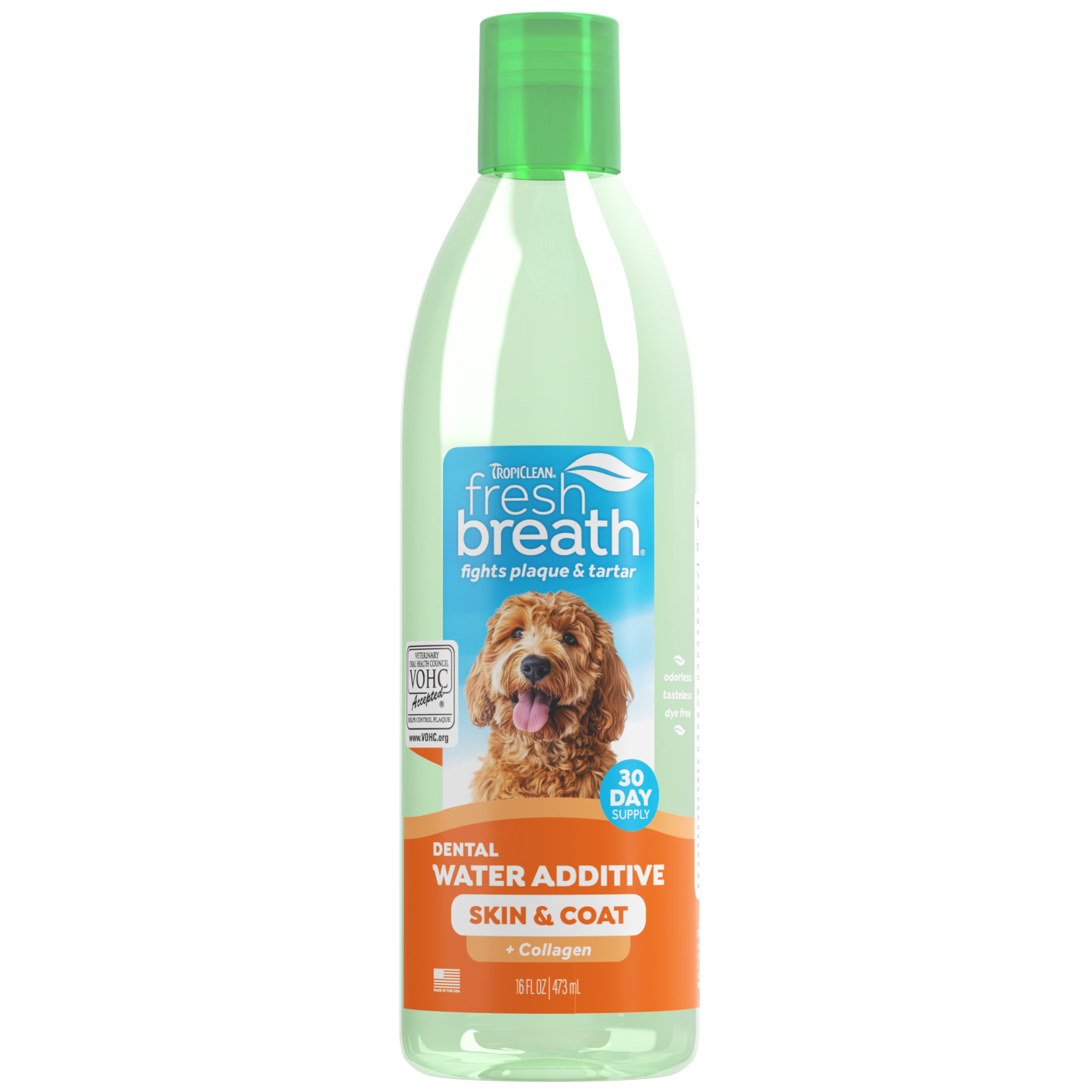 Dental Water Additive Plus Skin & Coat for Dogs