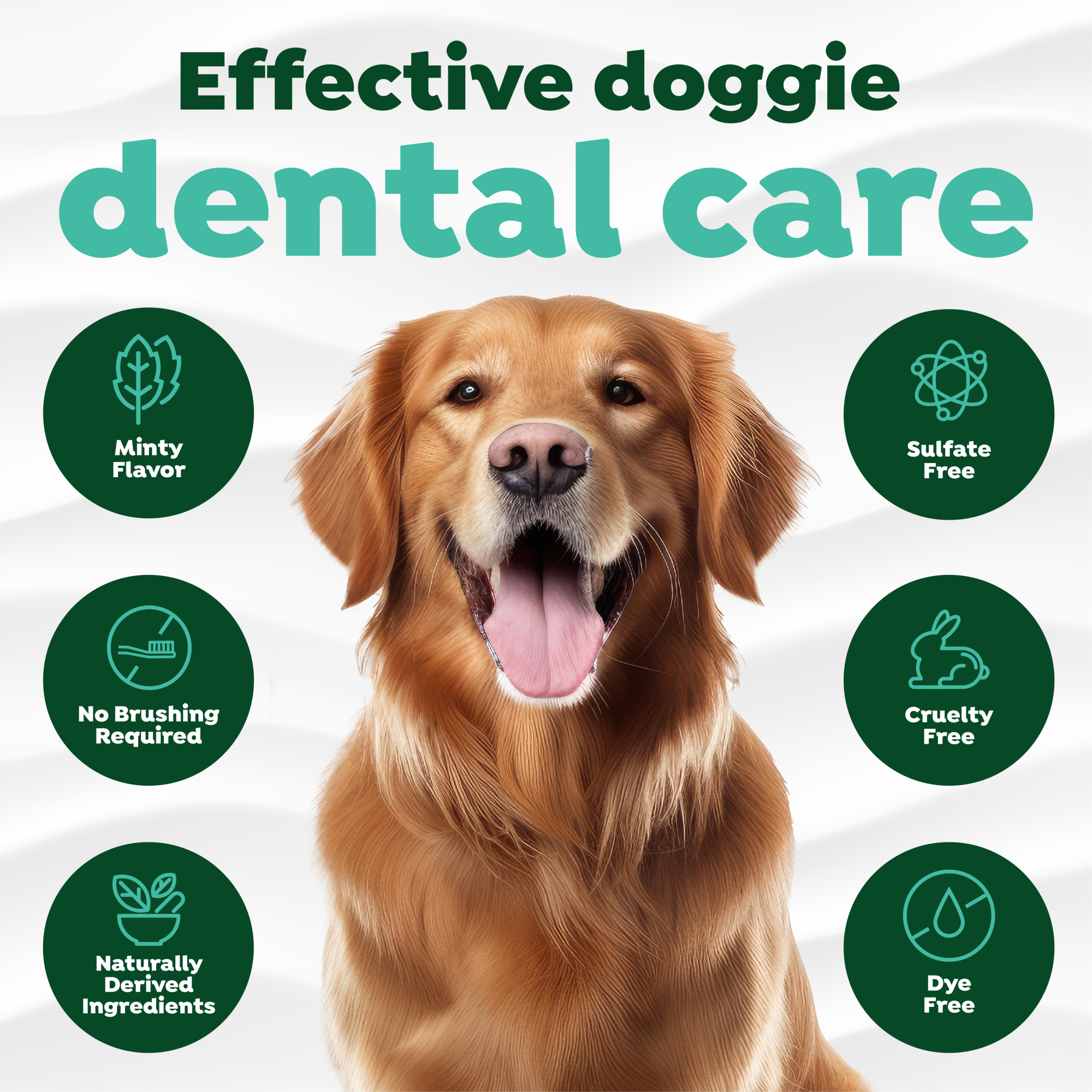 Oral Care Brushing Gel for Dogs
