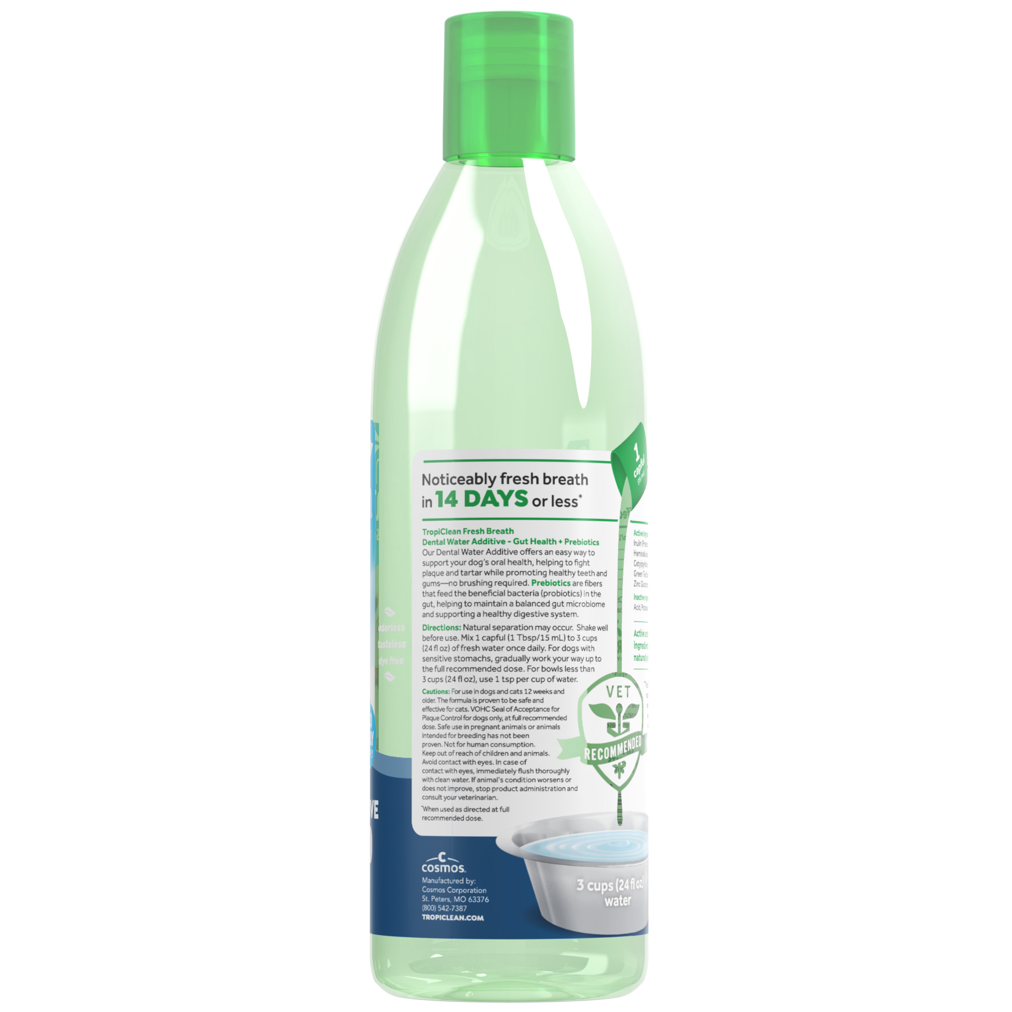 Dental Water Additive Plus Gut Support for Dogs