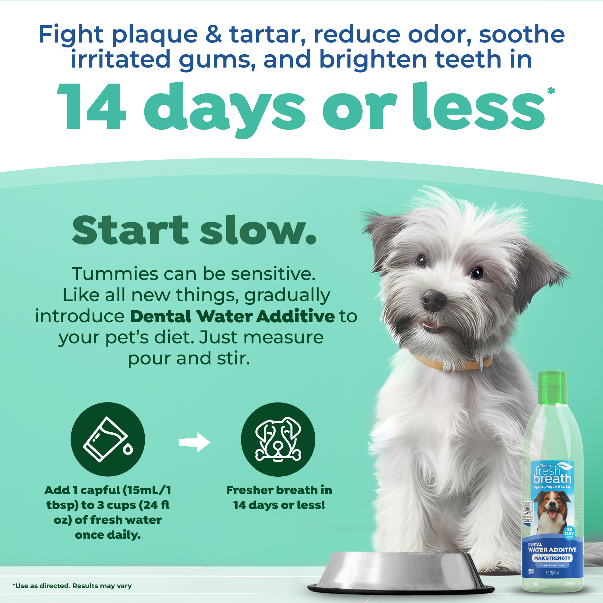 Max Strength Dental Water Additive for Dogs