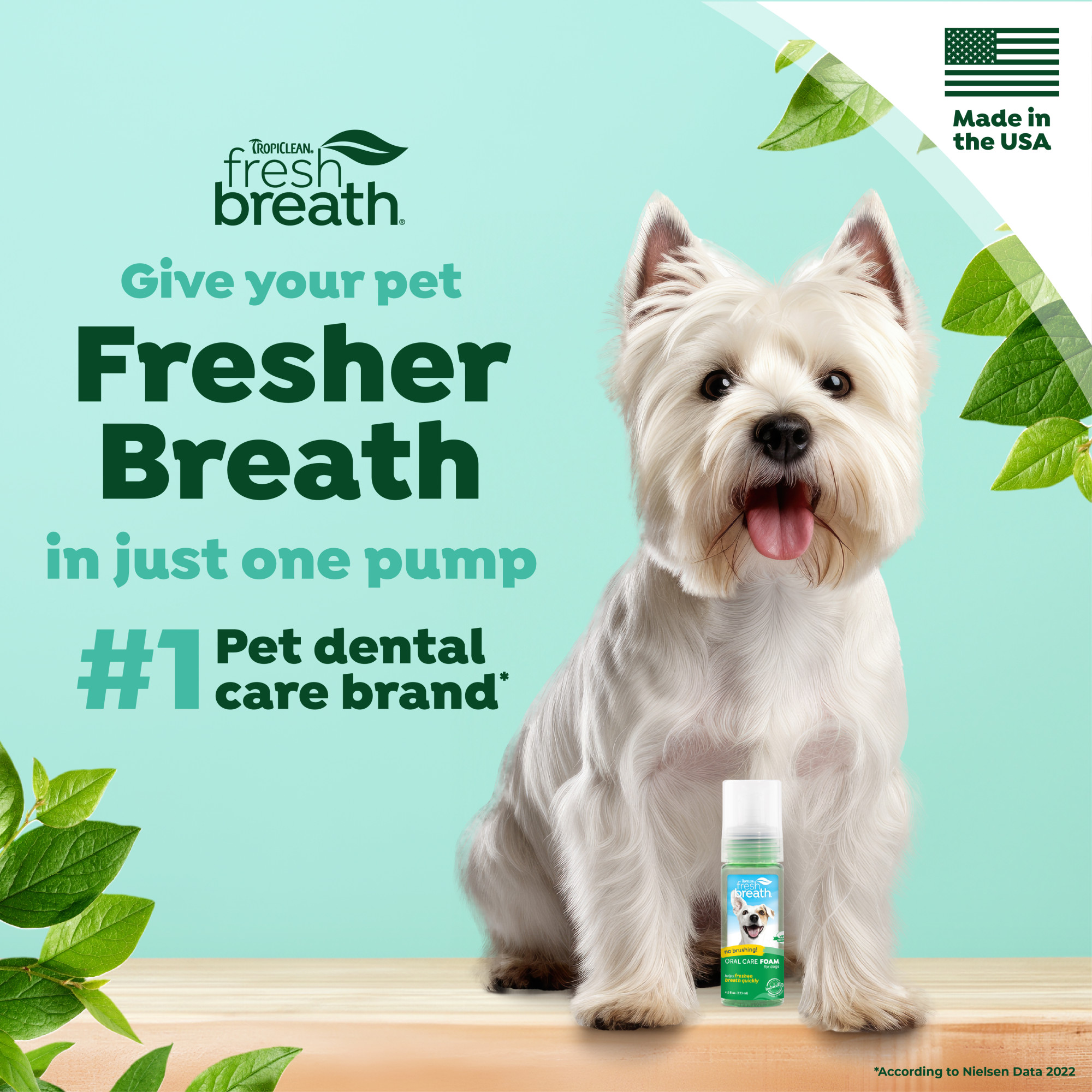 Oral Care Foam for Dogs