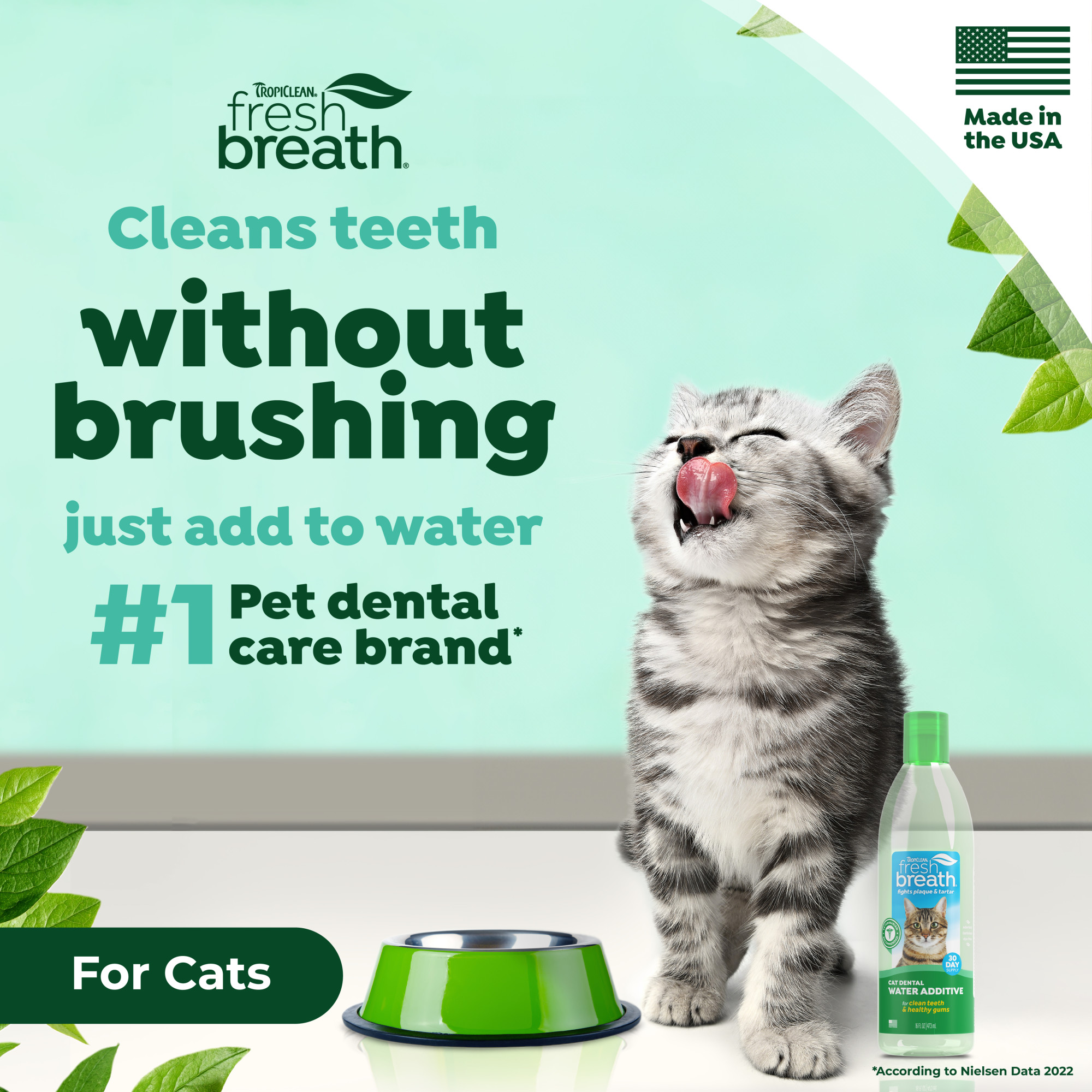 Dental Water Additive for Cats