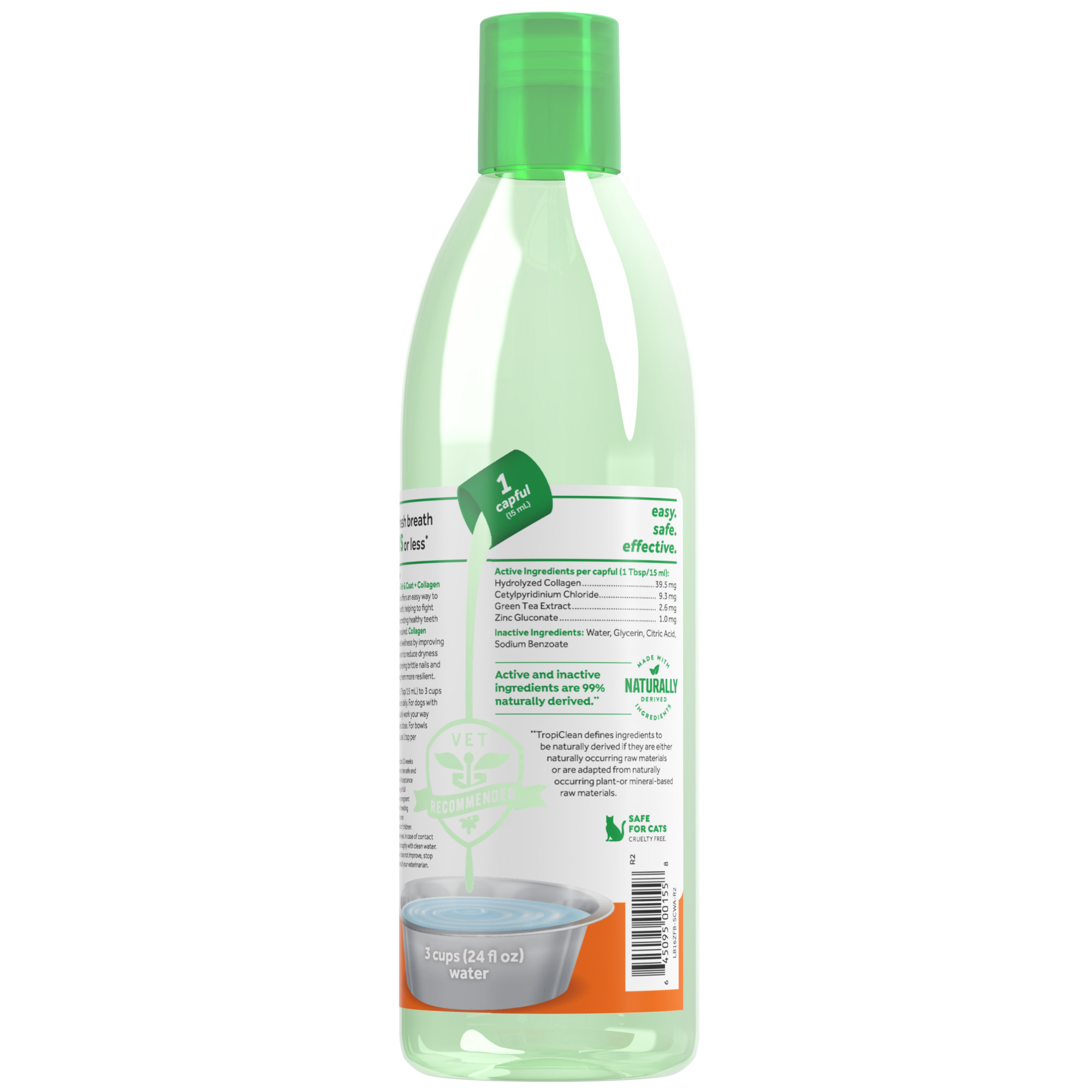 Dental Water Additive Plus Skin & Coat for Dogs